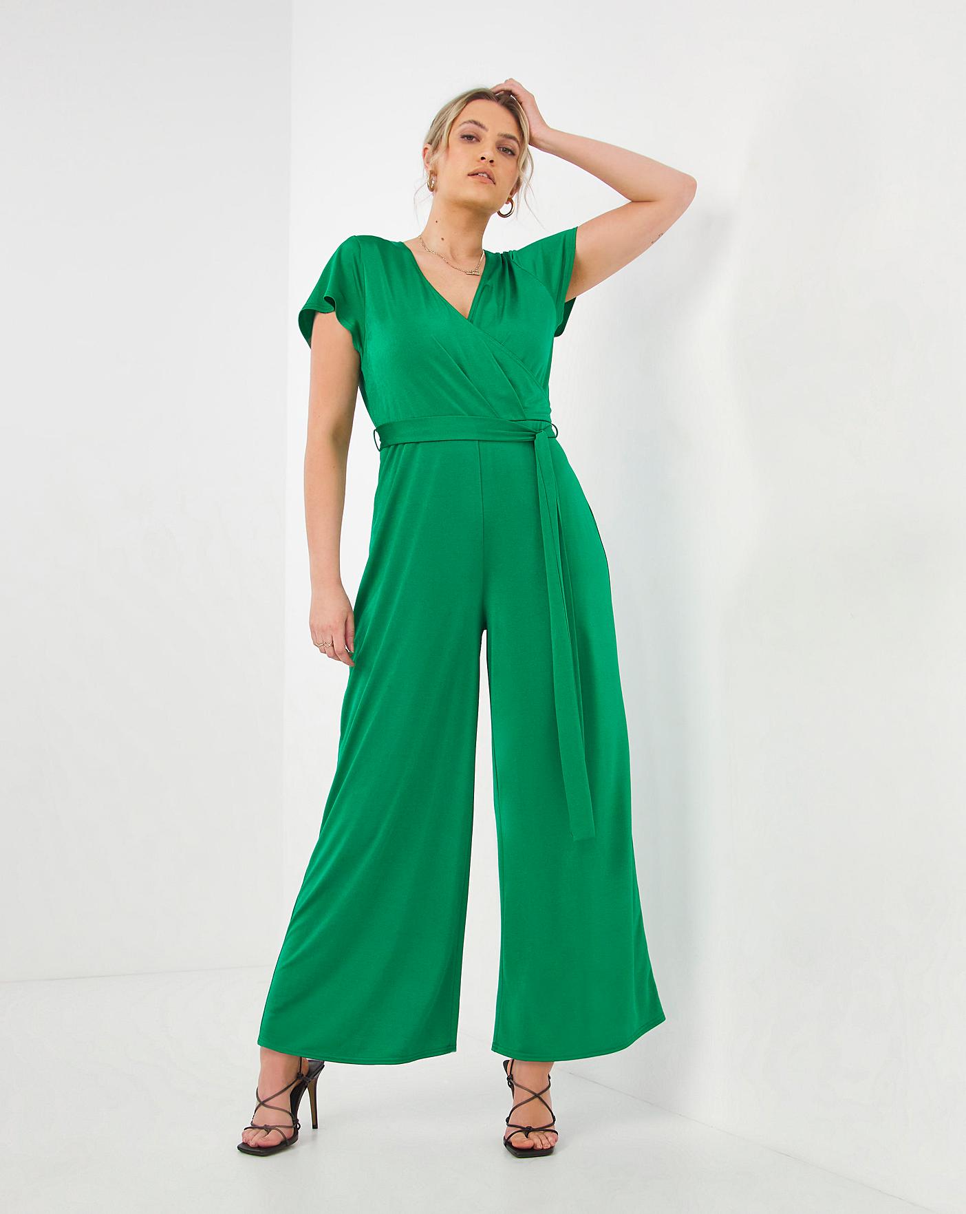 Slinky jumpsuit sales wide leg