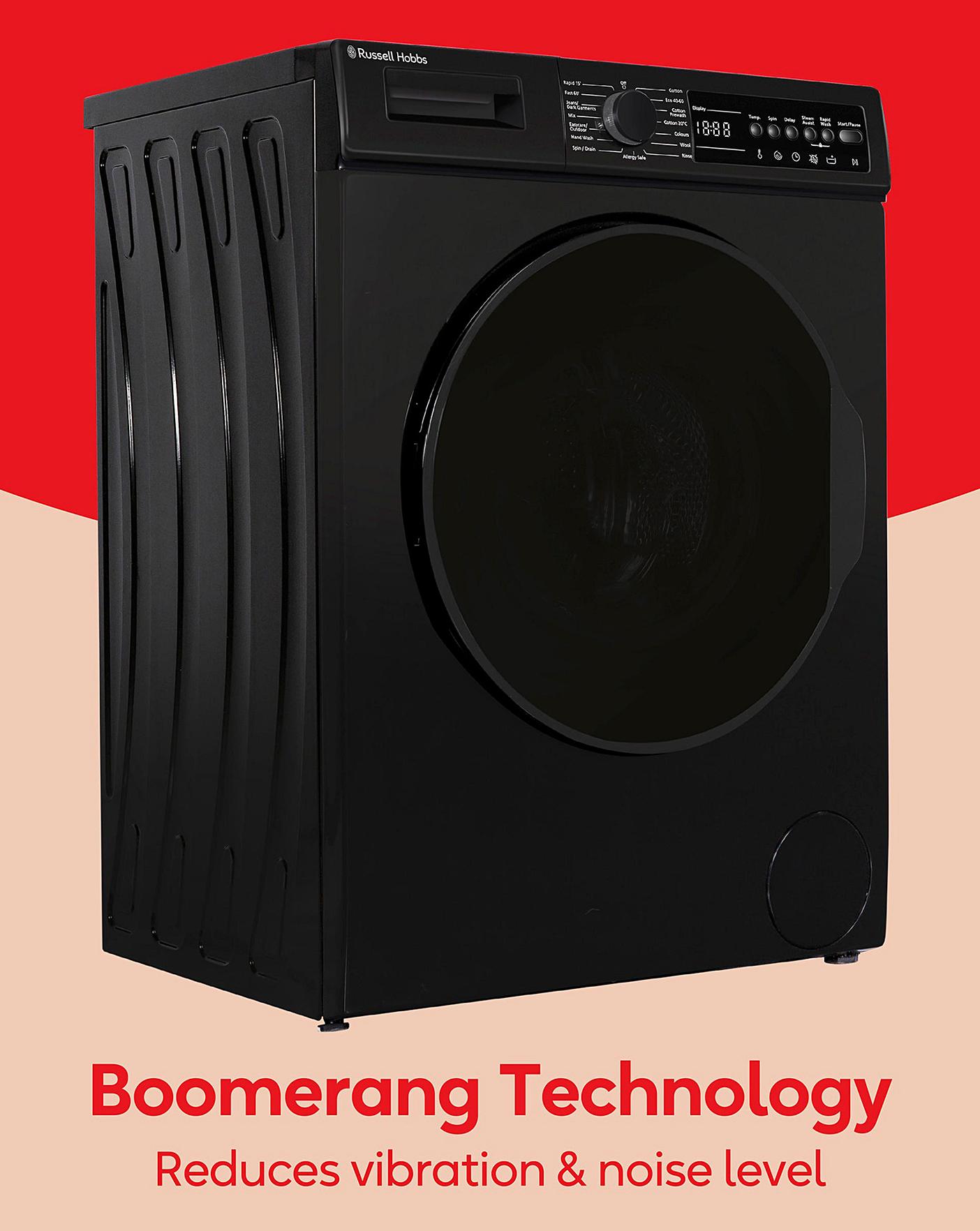 russell hobbs washing machine black