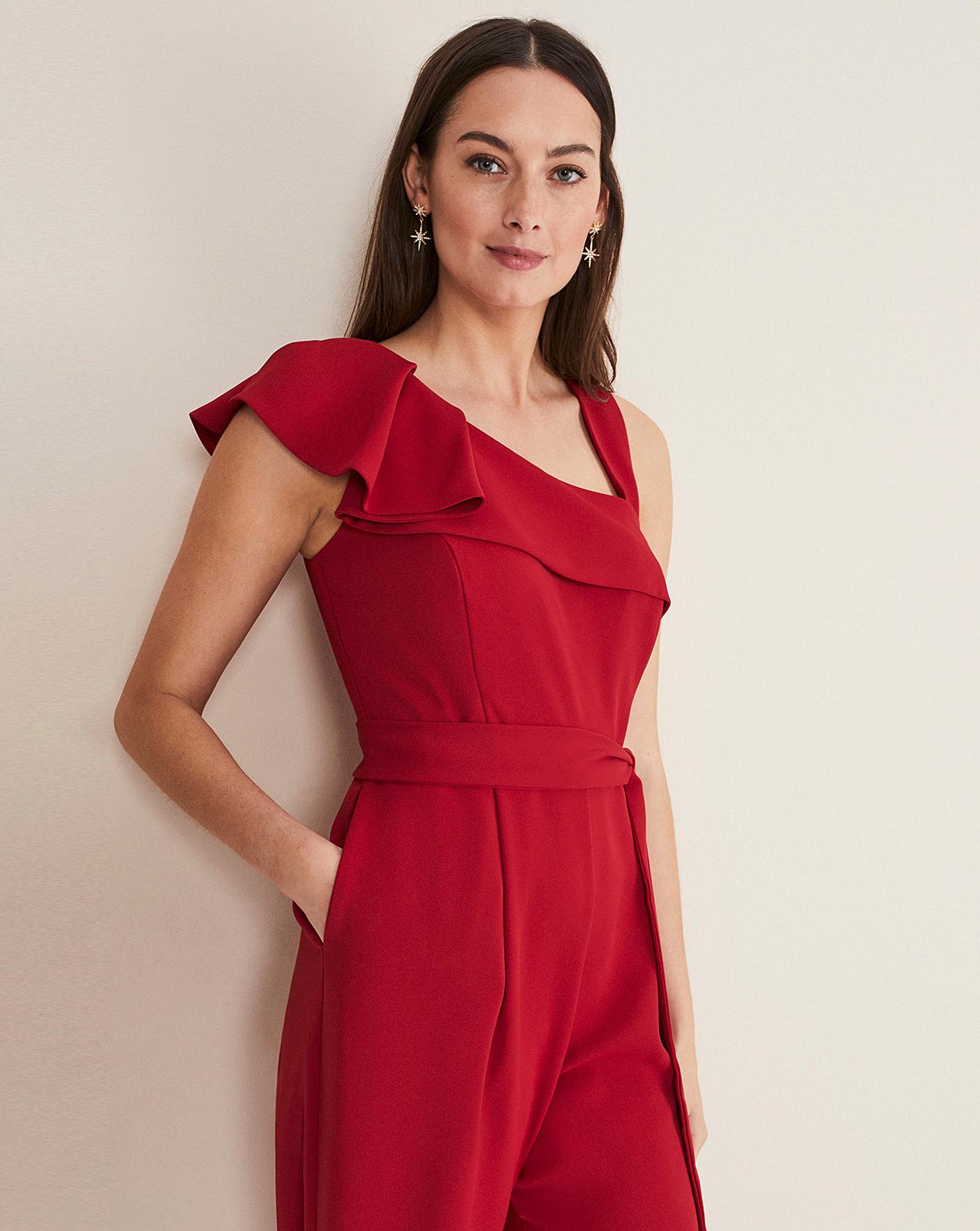Phase Eight Zelda Belted Jumpsuit | Crazy Clearance