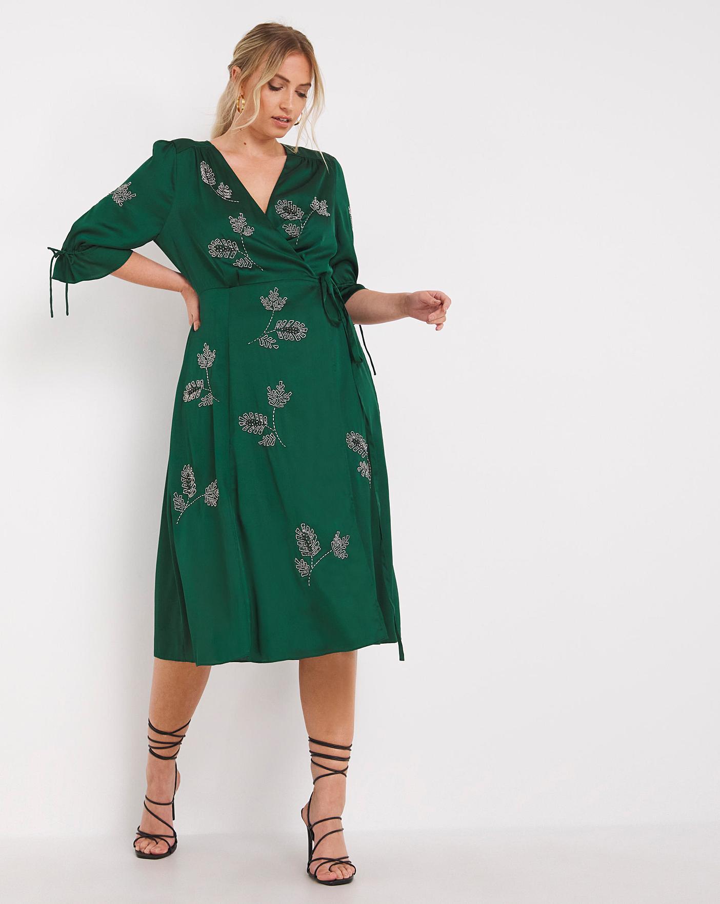 Hope Ivy Vintage Wrap Dress Simply Be