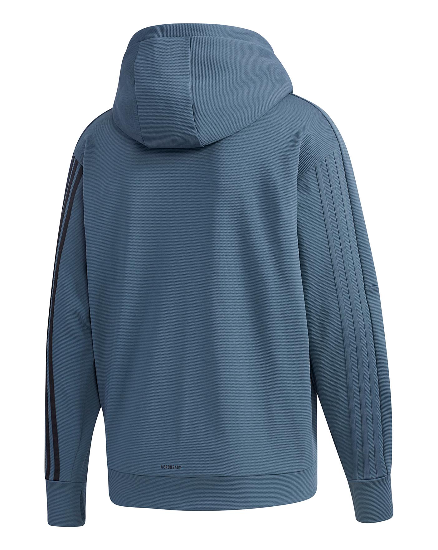 adidas zip through hoodie