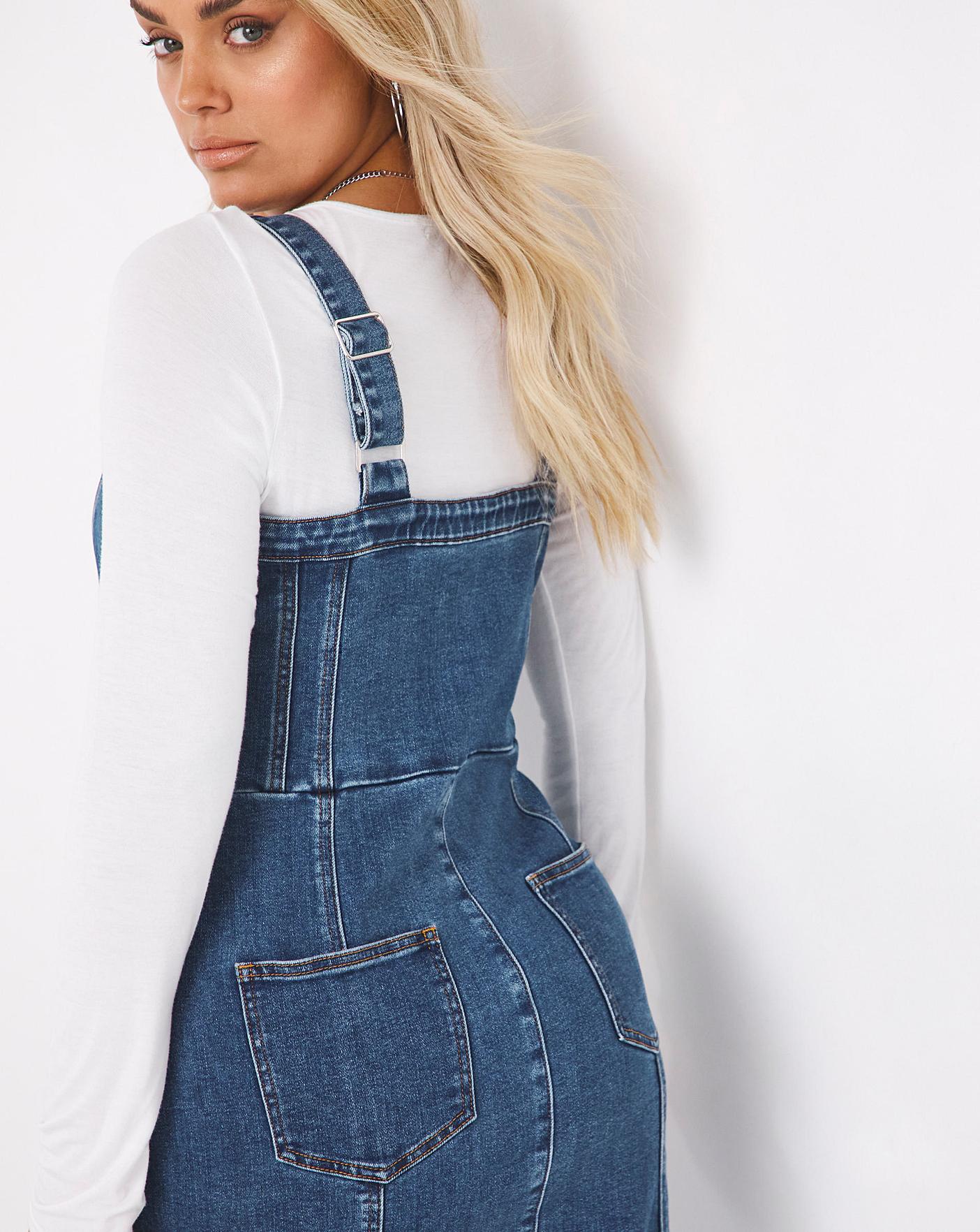 maxi dungaree with t shirt