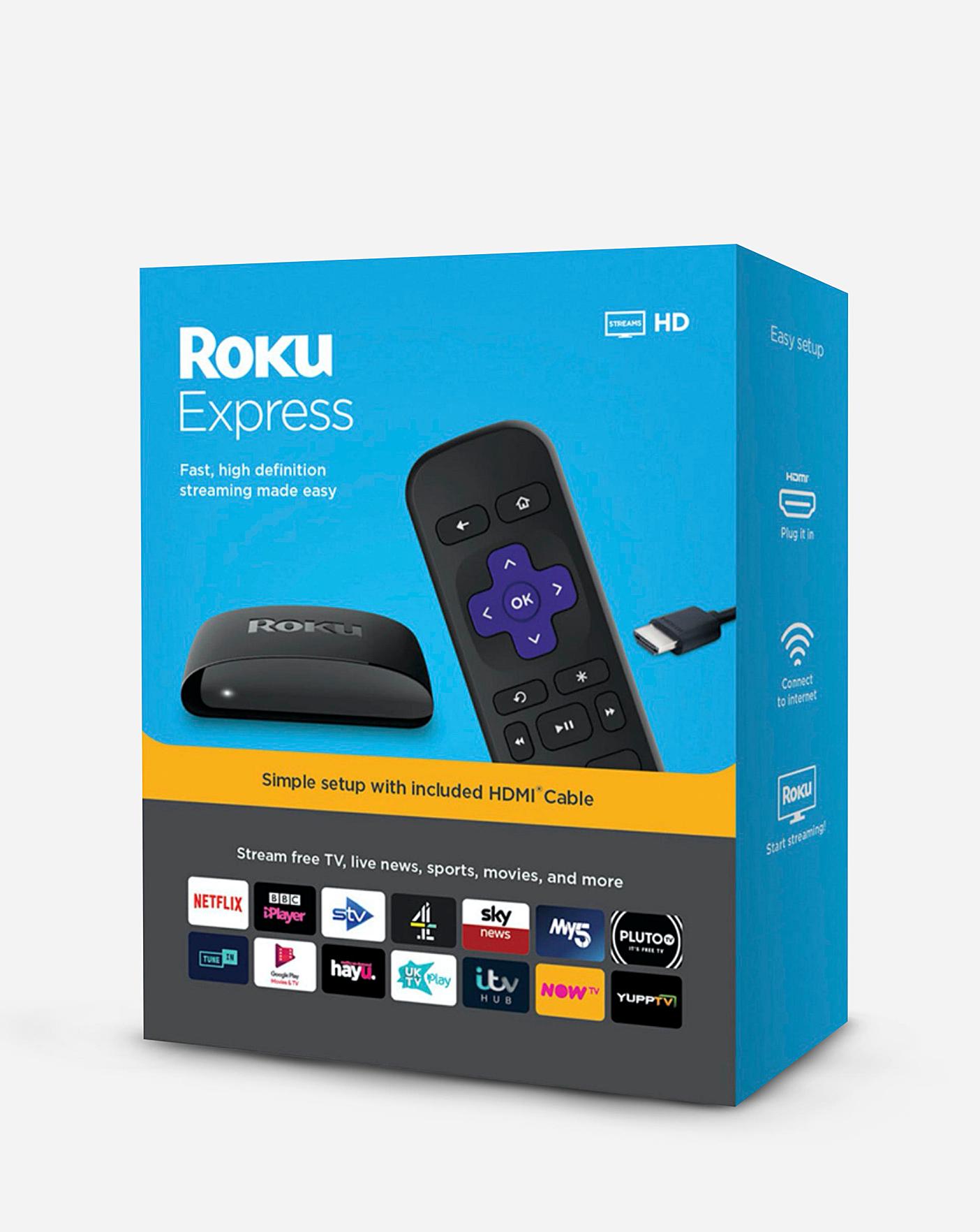 Roku Express, HD Streaming Media Device