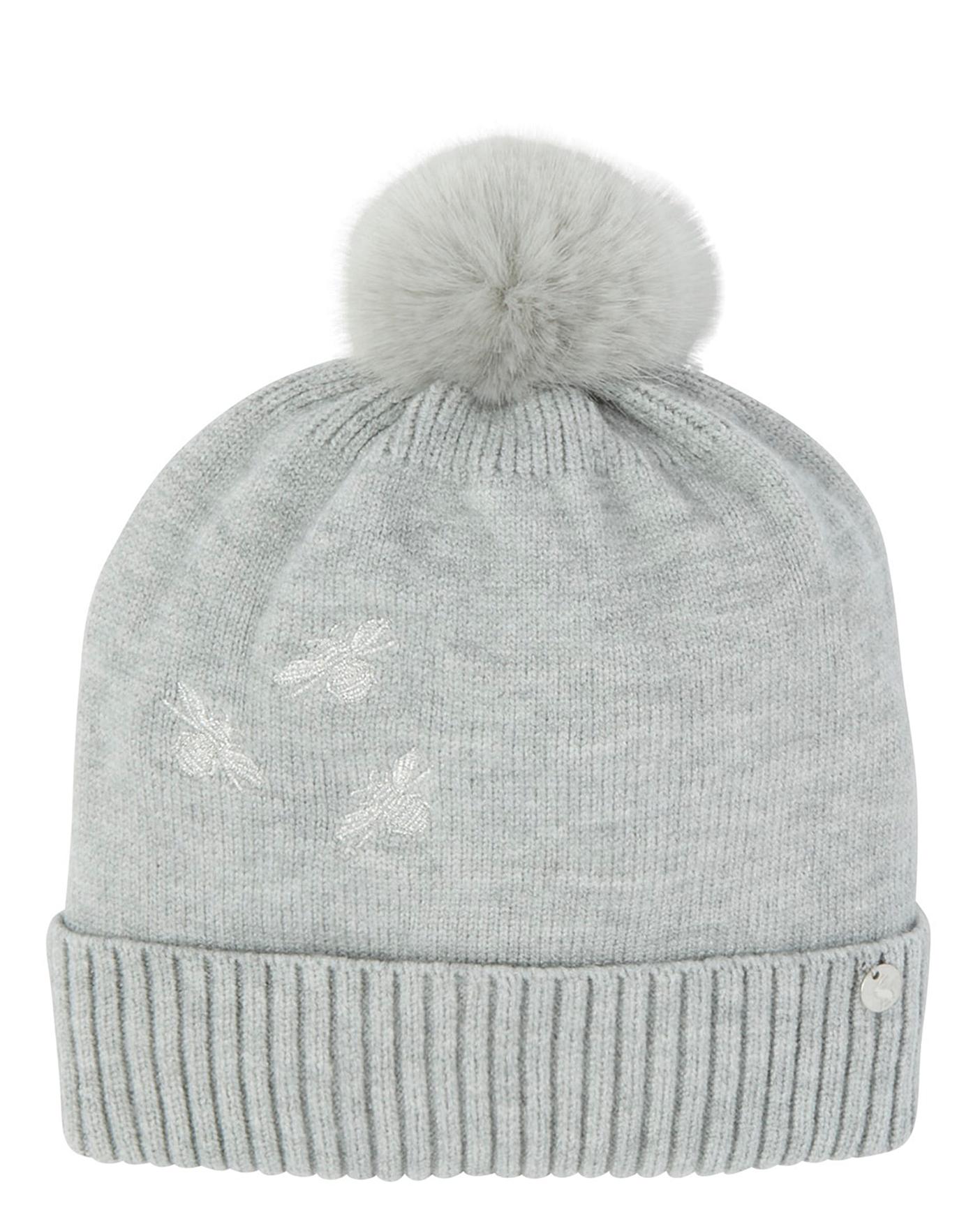 Joules black hotsell bobble hat