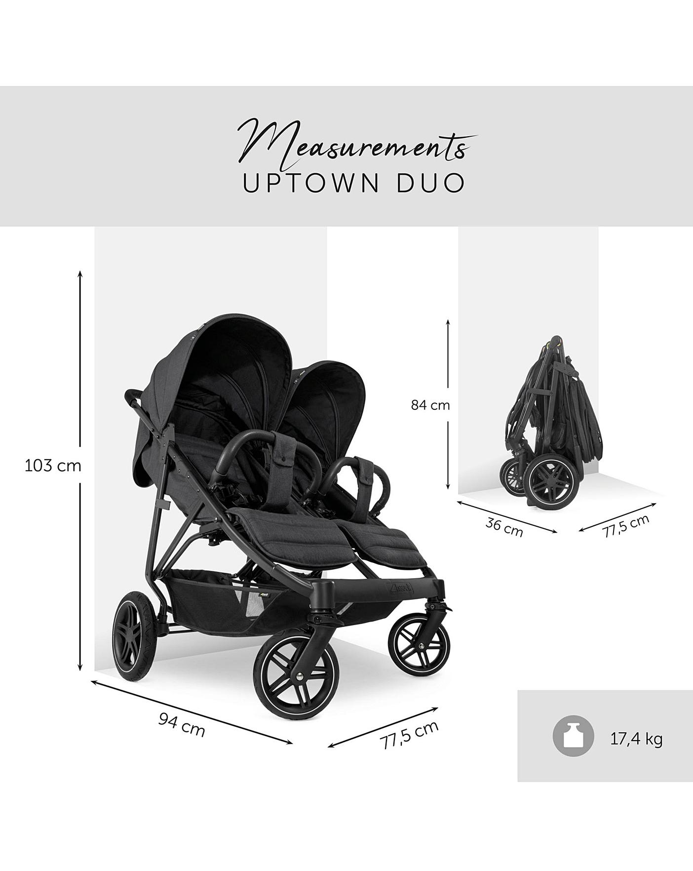 Hauck rapid 3r 2024 duo twin pushchair