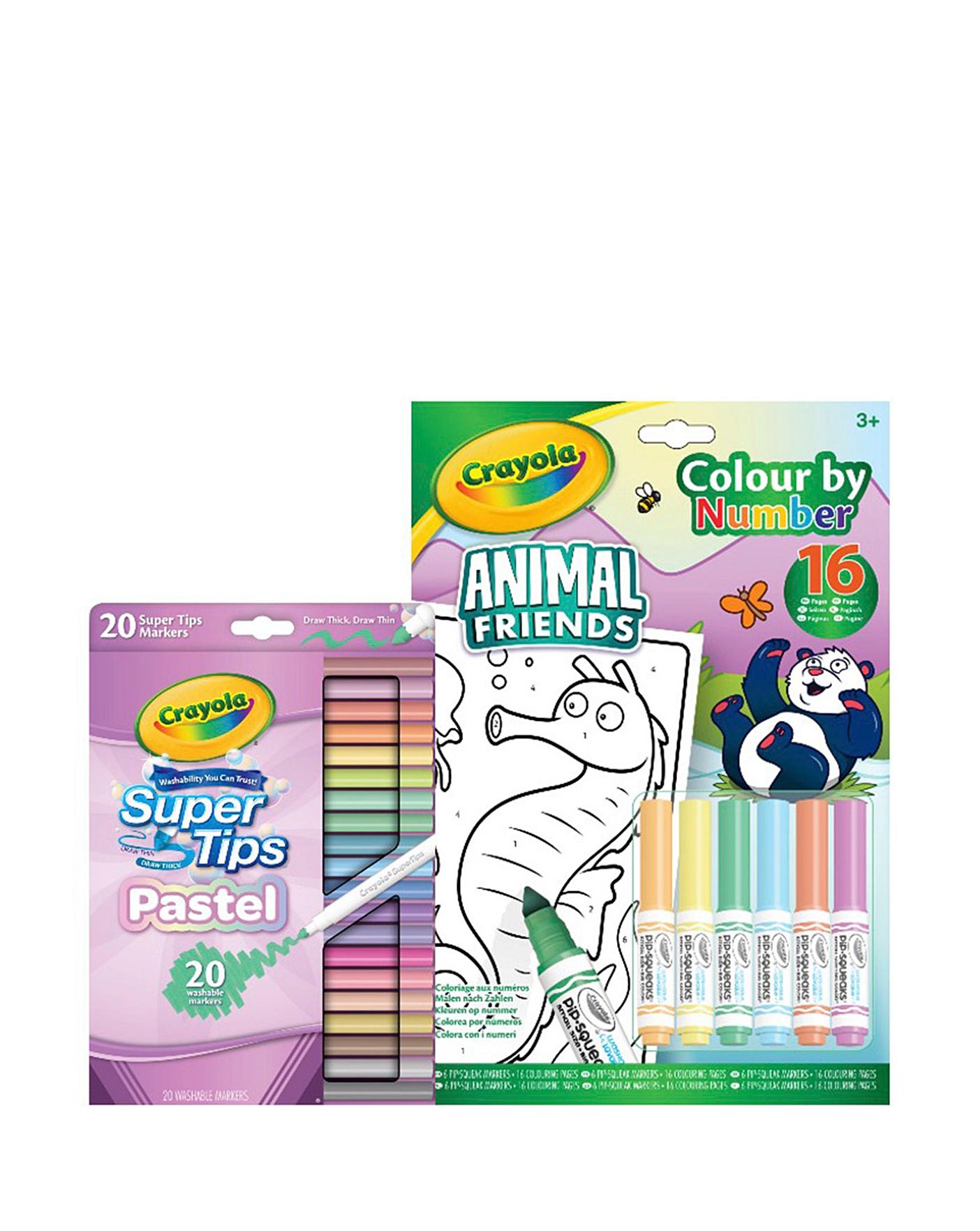 Crayola Pastel Colour Bundle | J D Williams