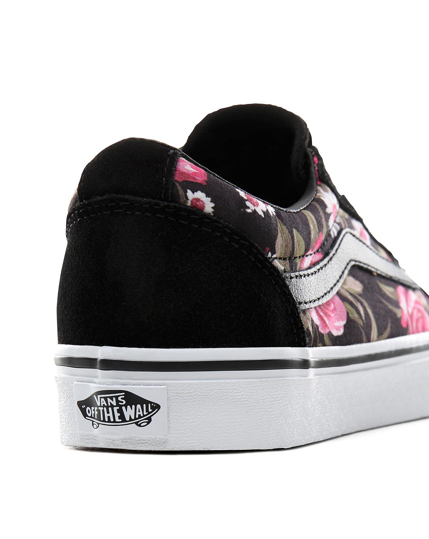 Vans clearance and roses