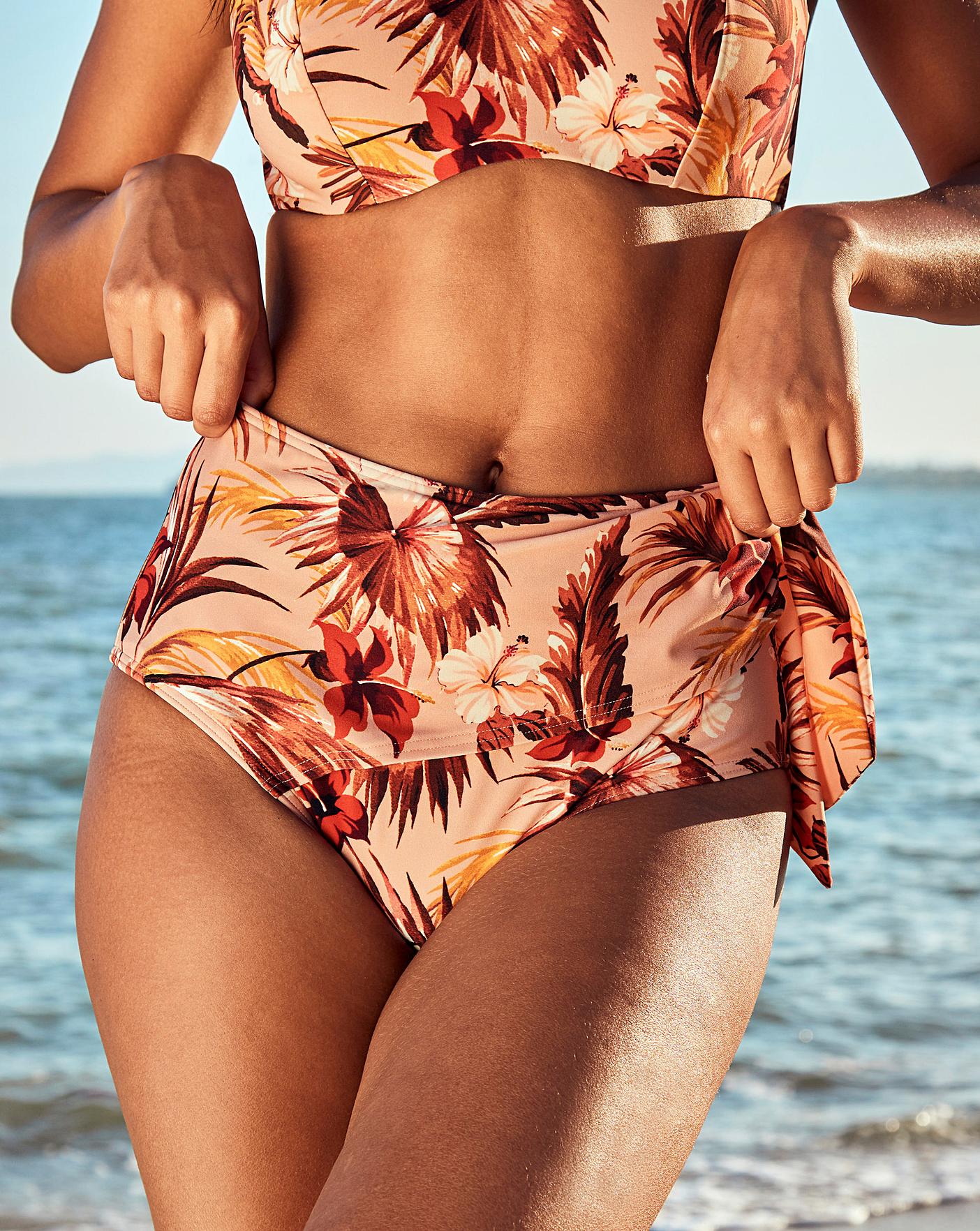 Cocoa Beach Wrap Tie Bikini Bottom