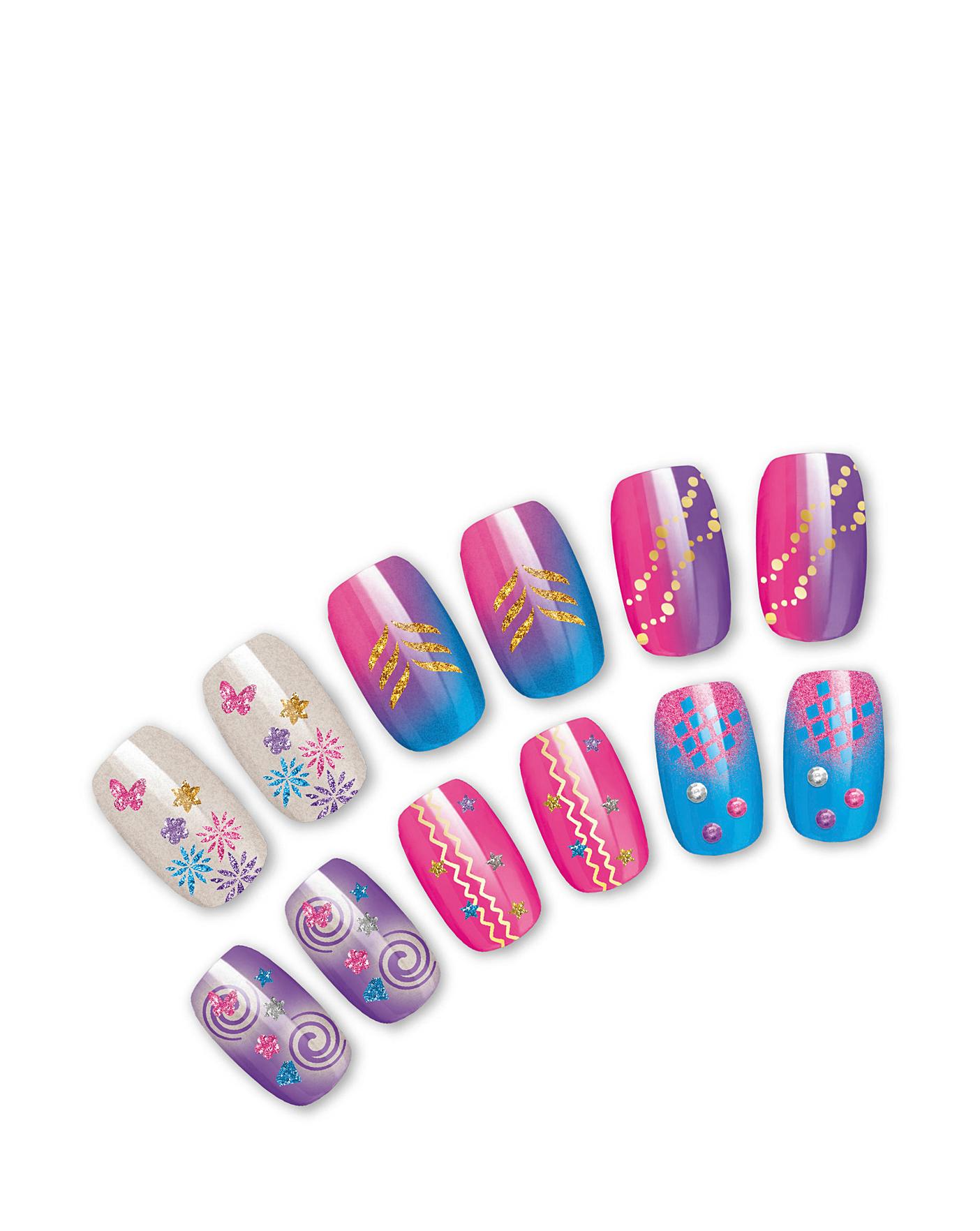 Shimmer 'N' Sparkle Airbrush Nail Studio Fashion World