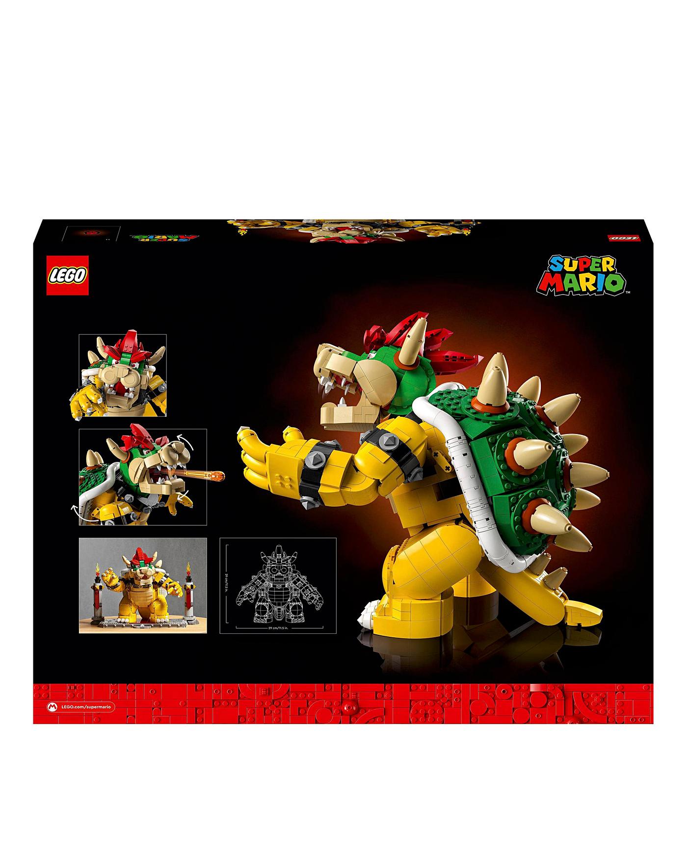 Instructions/Parts List for Custom LEGO Nintendo Bowser Figure