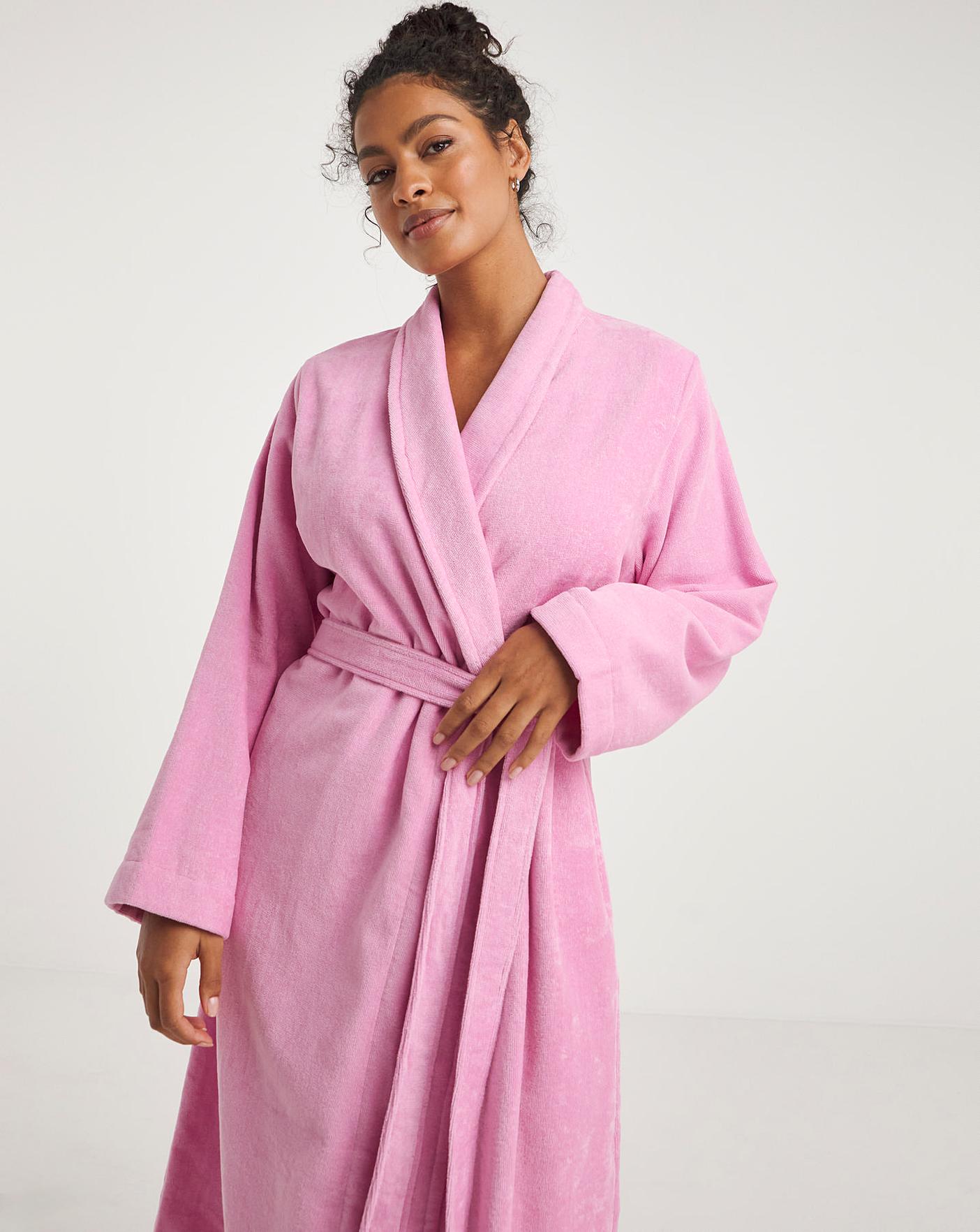 Pretty Secrets Cotton Towelling Gown | Ambrose Wilson