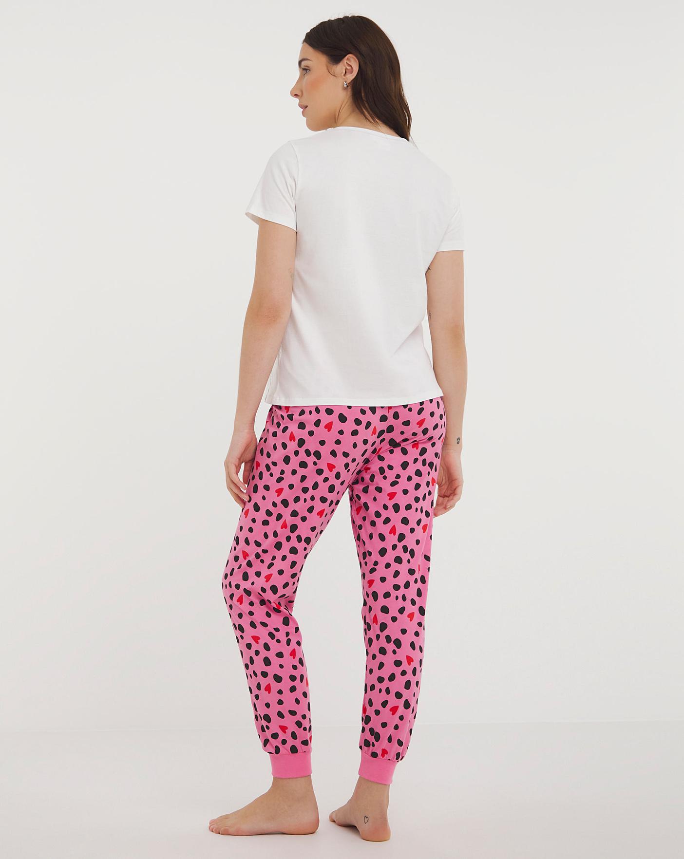 Dalmatians Super Soft Pajama Pants - Dalmatian Wording