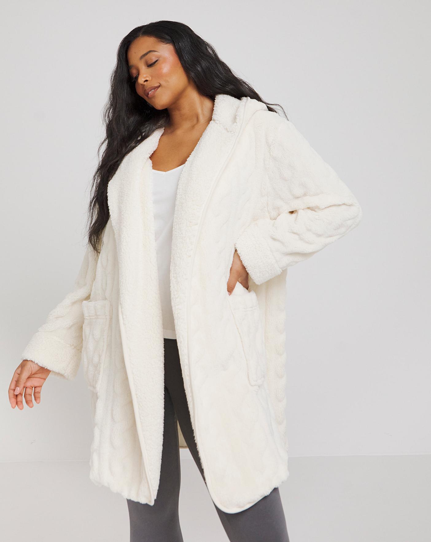 Oversized 2024 fleece cardigan