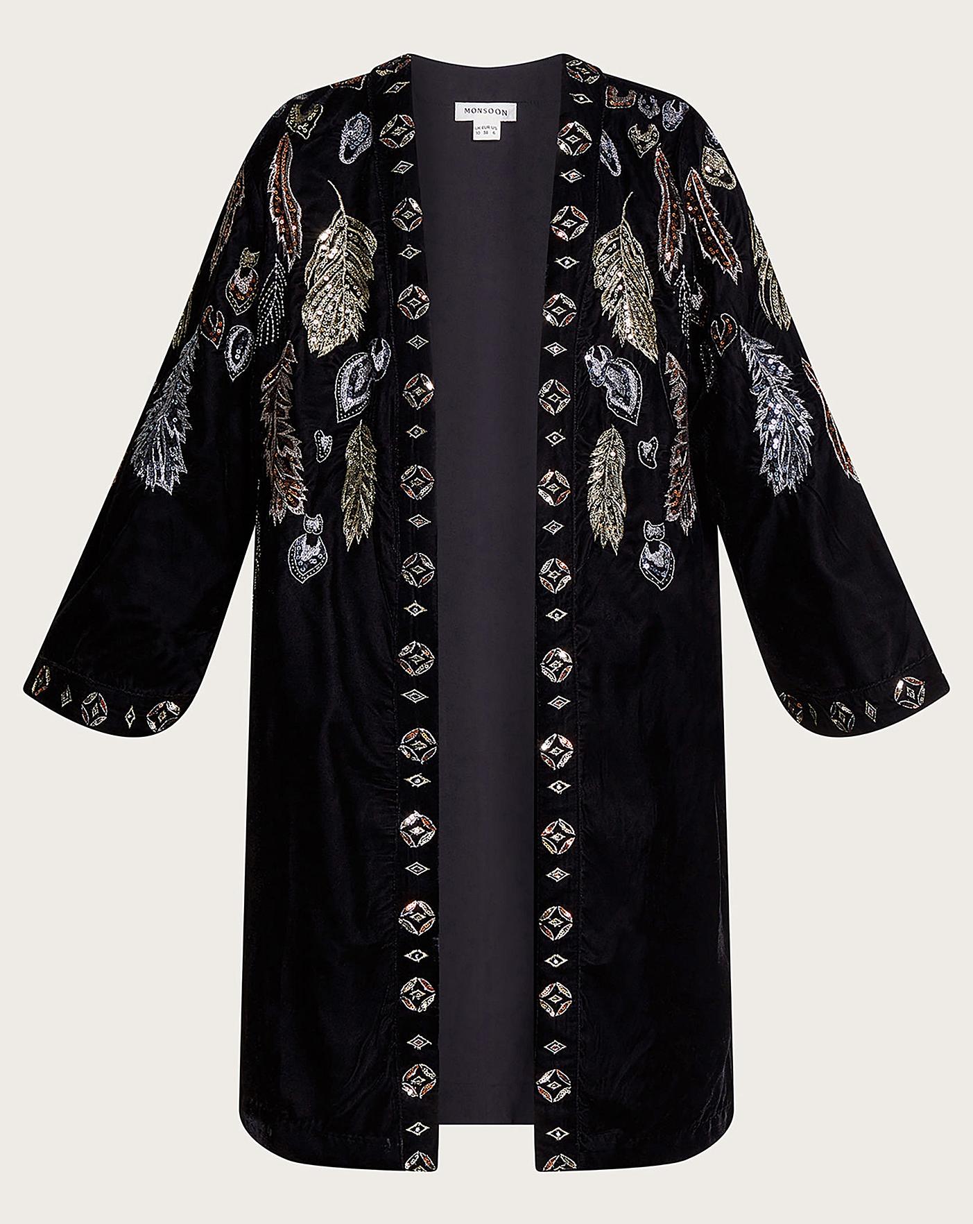 Monsoon shop kimono jacket