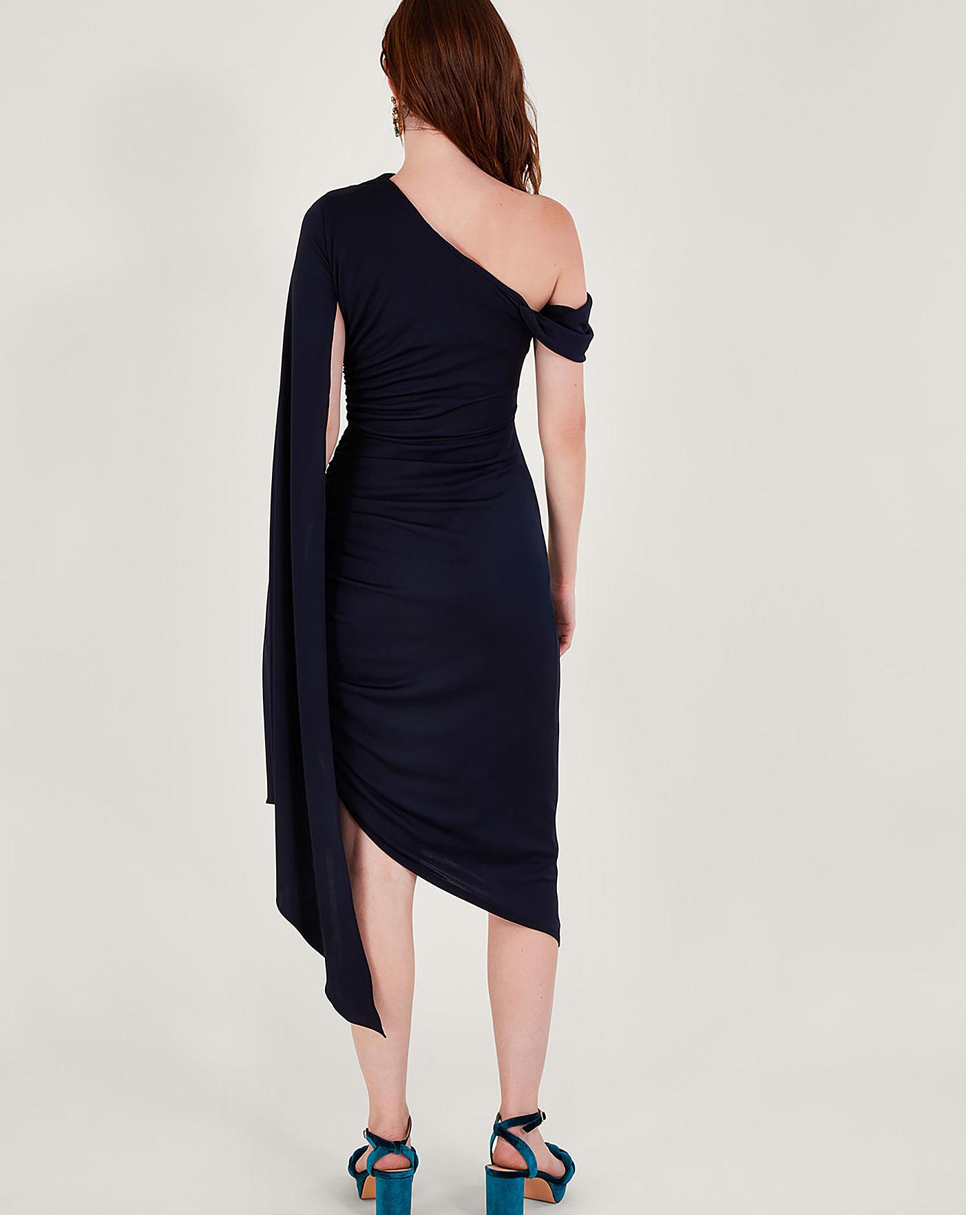 Monsoon Dora Drape Dress | J D Williams