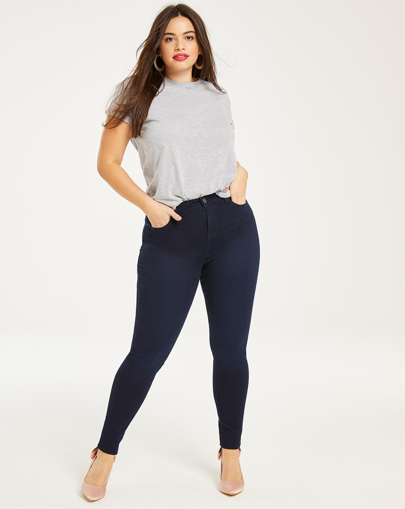 Lucy Indigo High Waist Skinny Jeans 
