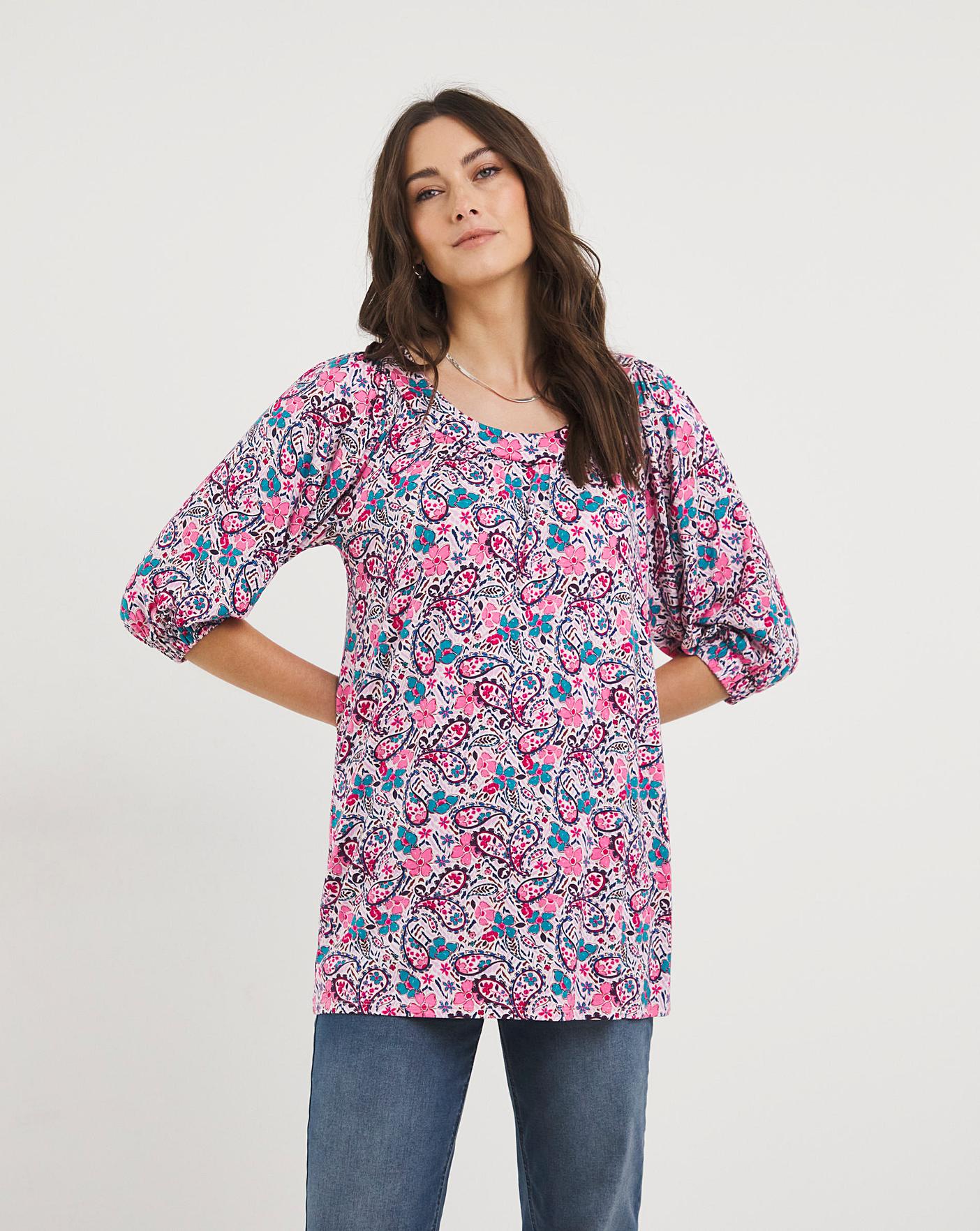 Julipa Puff Sleeve Tunic | Fashion World