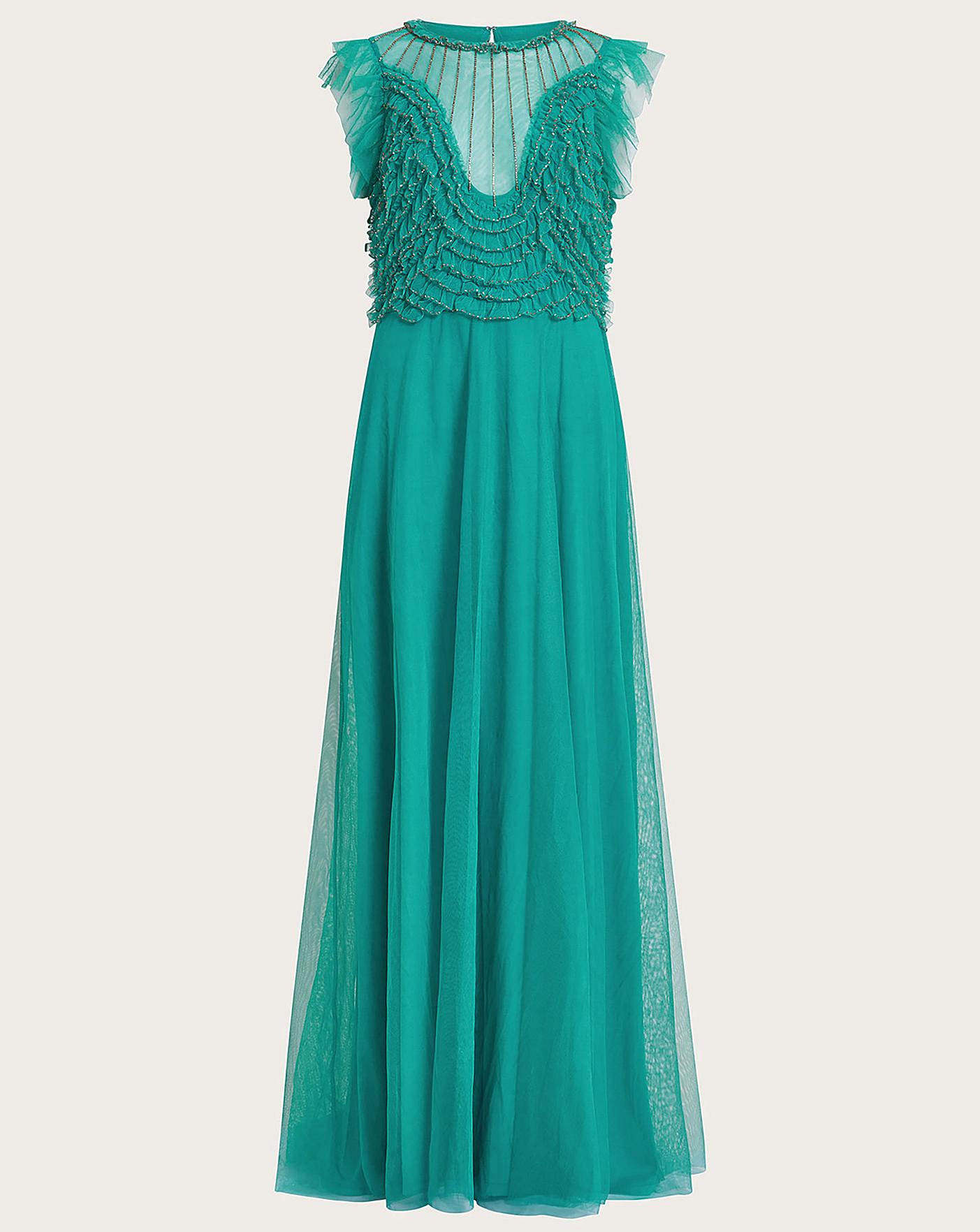 Monsoon embellished outlet maxi dress