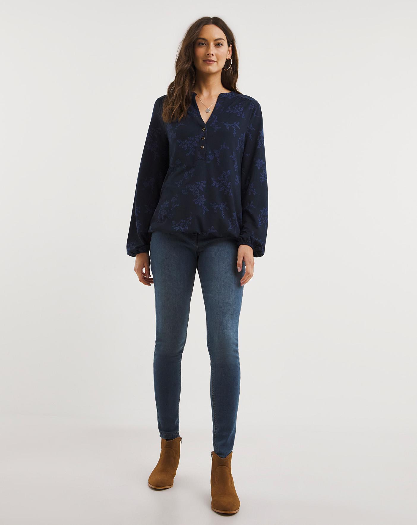 Tesco bubble hem store tops