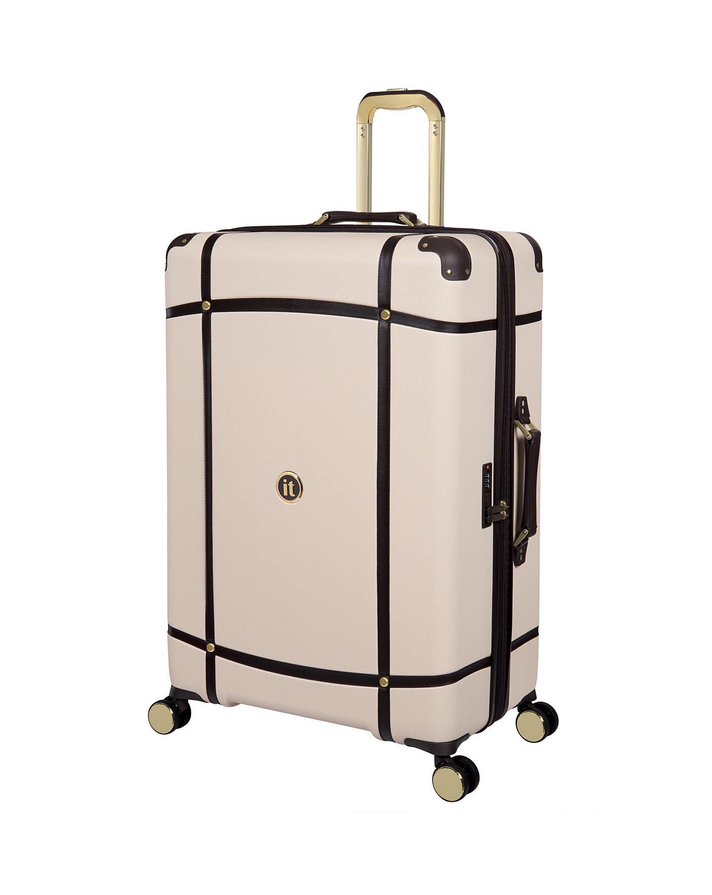 Superiority Cream Large Suitcase