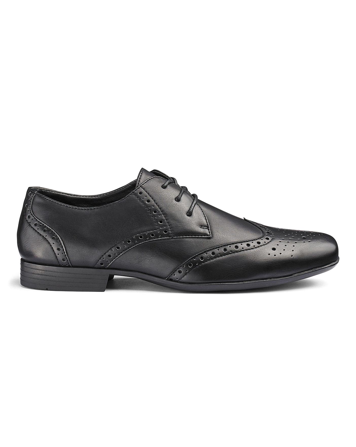 Formal Lace Up Brogues Extra Wide Fit | Jacamo