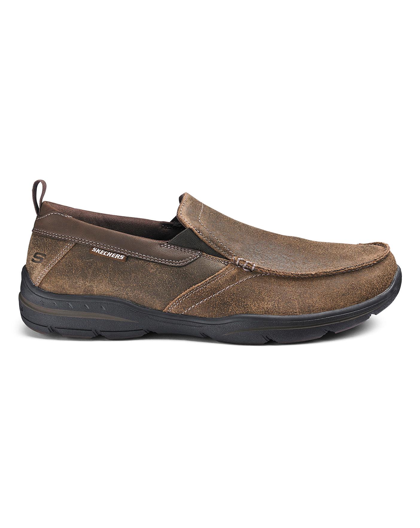 skechers moc toe slip on