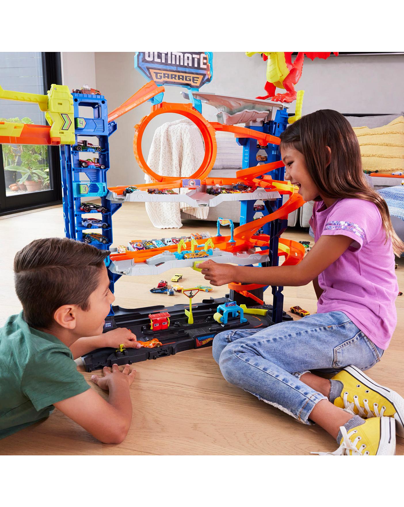 Super ultimate hot wheels garage on sale