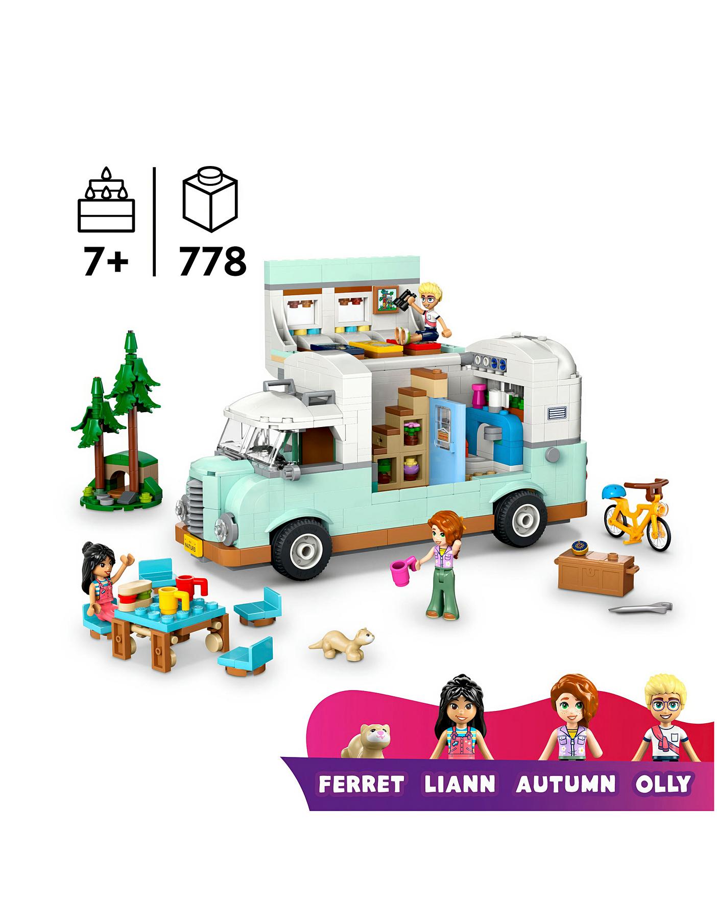 Lego Campervan Lego Friends 41034 Friendship Lego Friends Caravan