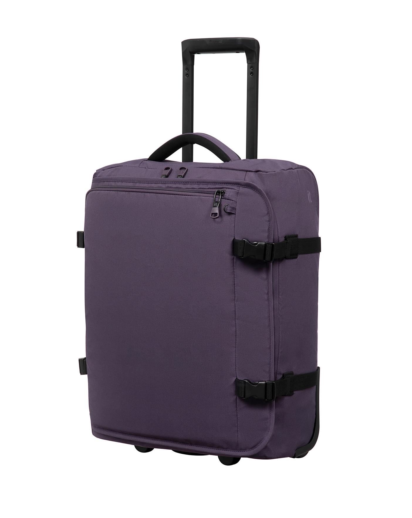 IT Luggage Flyrite Trolley Bag Plum