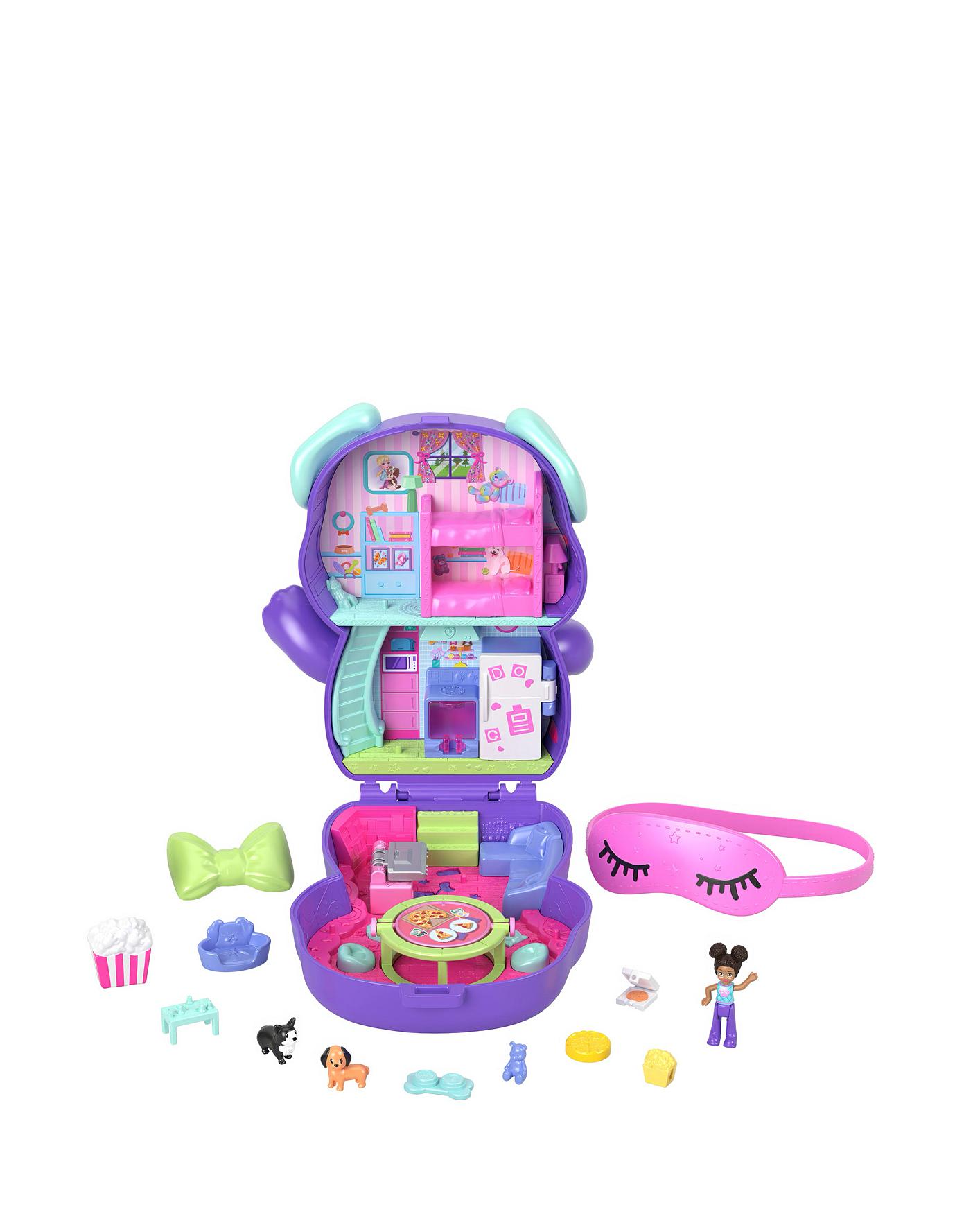 playset polly pocket tiny mighty backpack compact