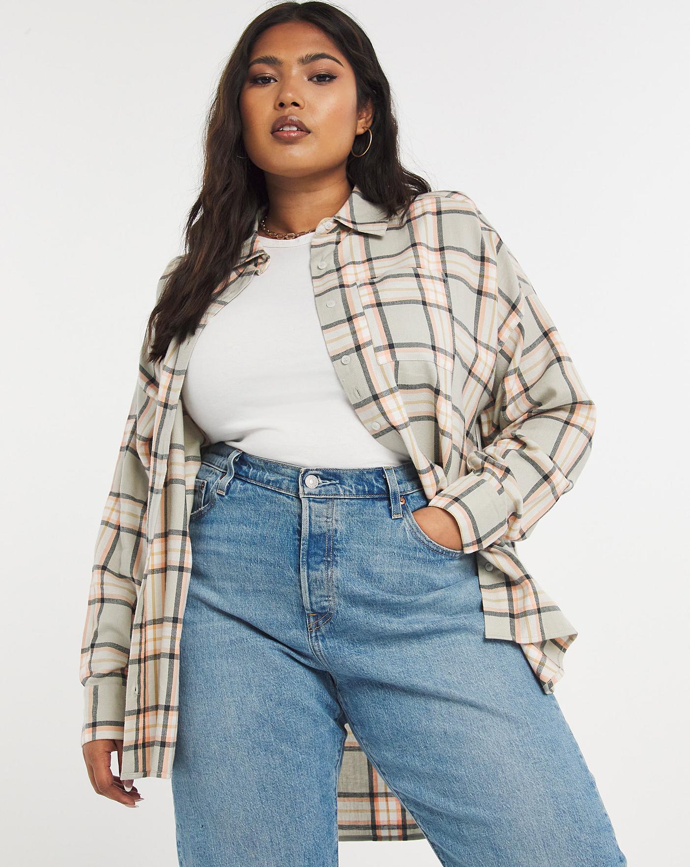 boyfriend checked shirt