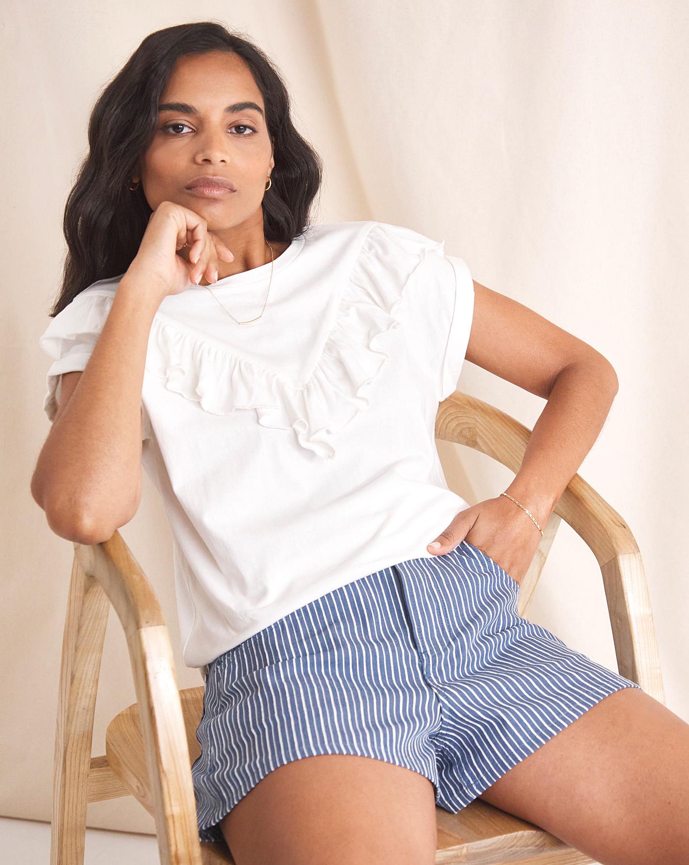 Anise Belle Frill Yoke T-Shirt