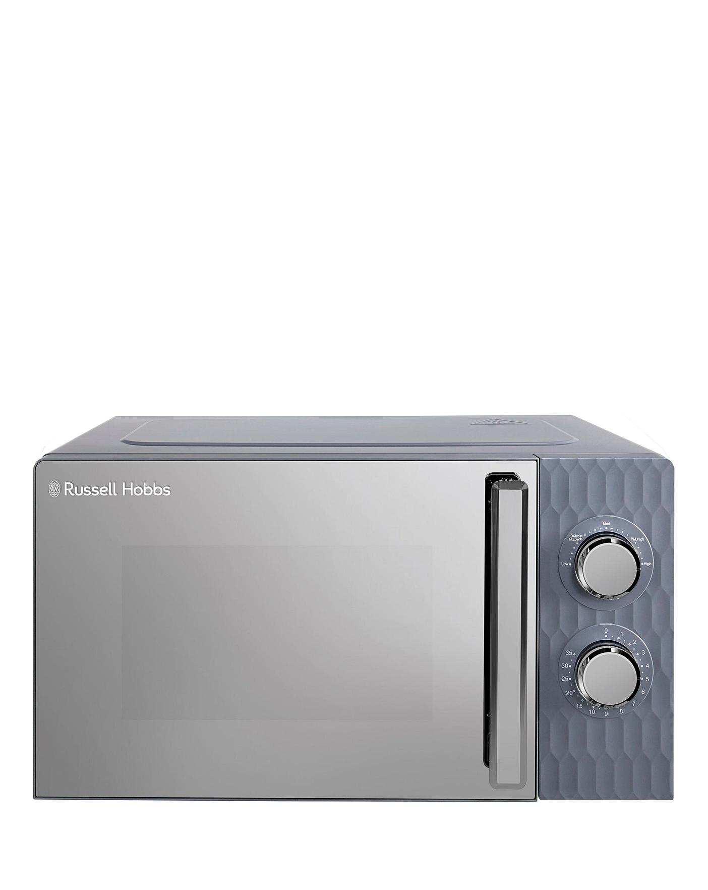 grey microwave russell hobbs