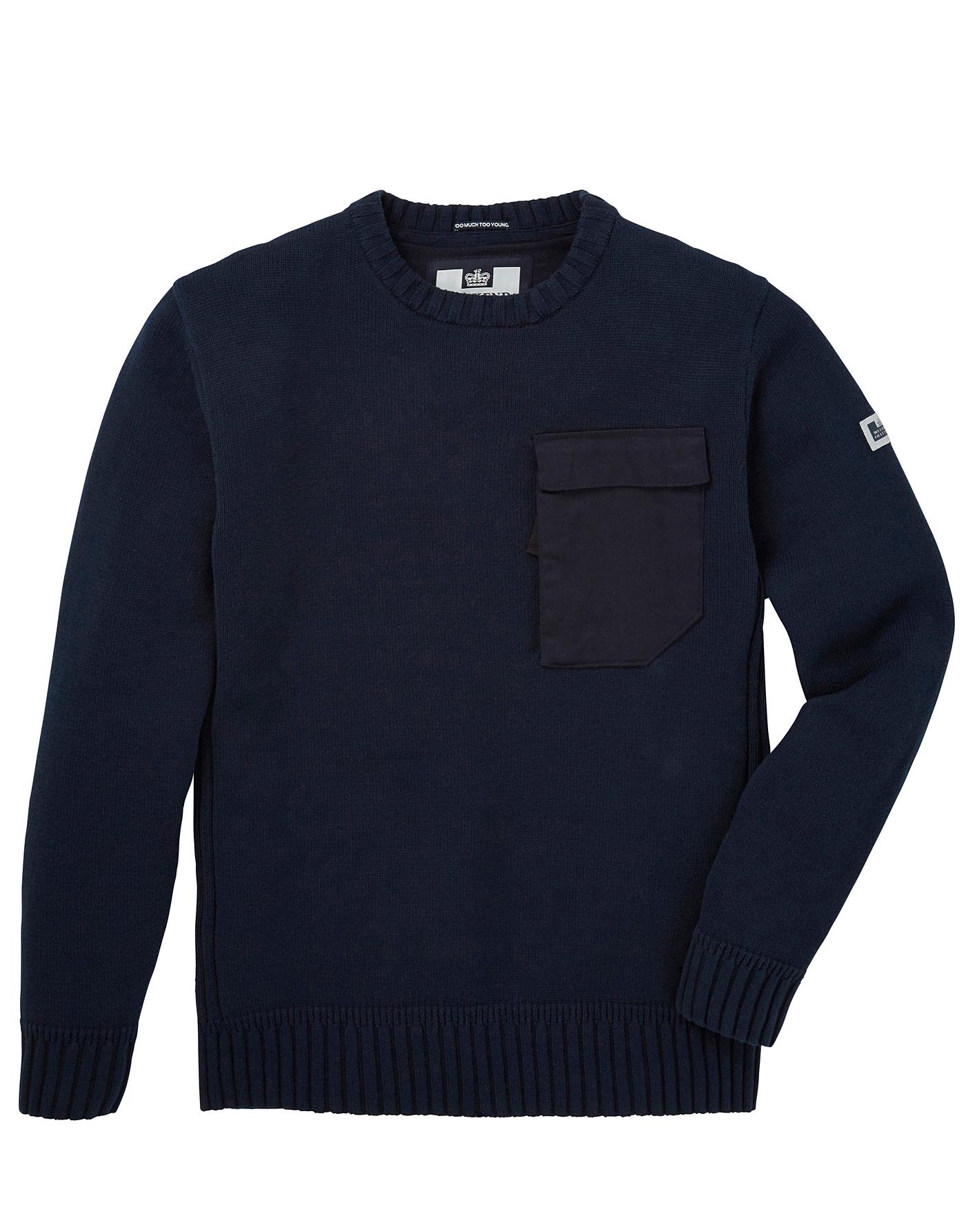 grey weekend offender jumper