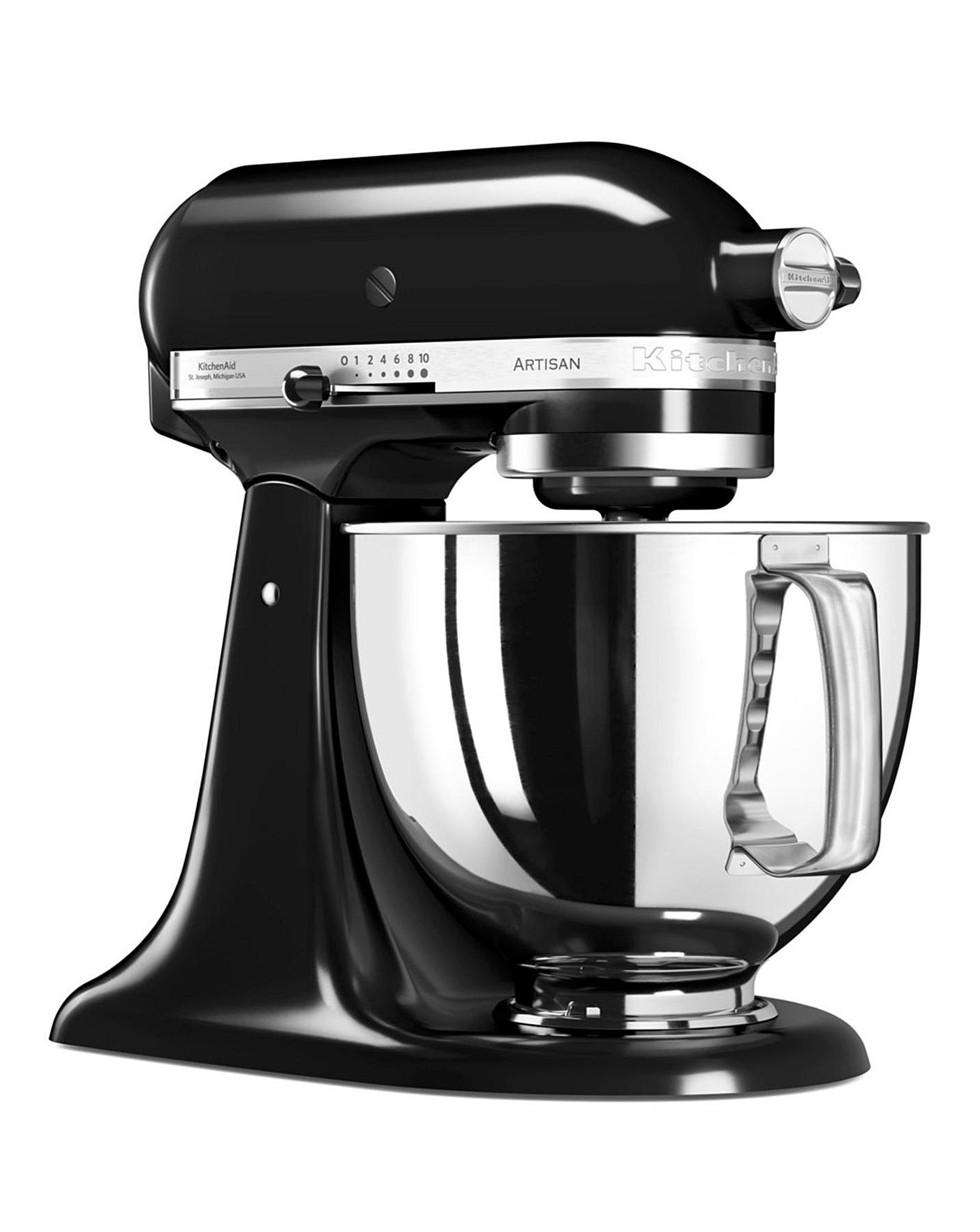 Black kitchenaid deals mixer