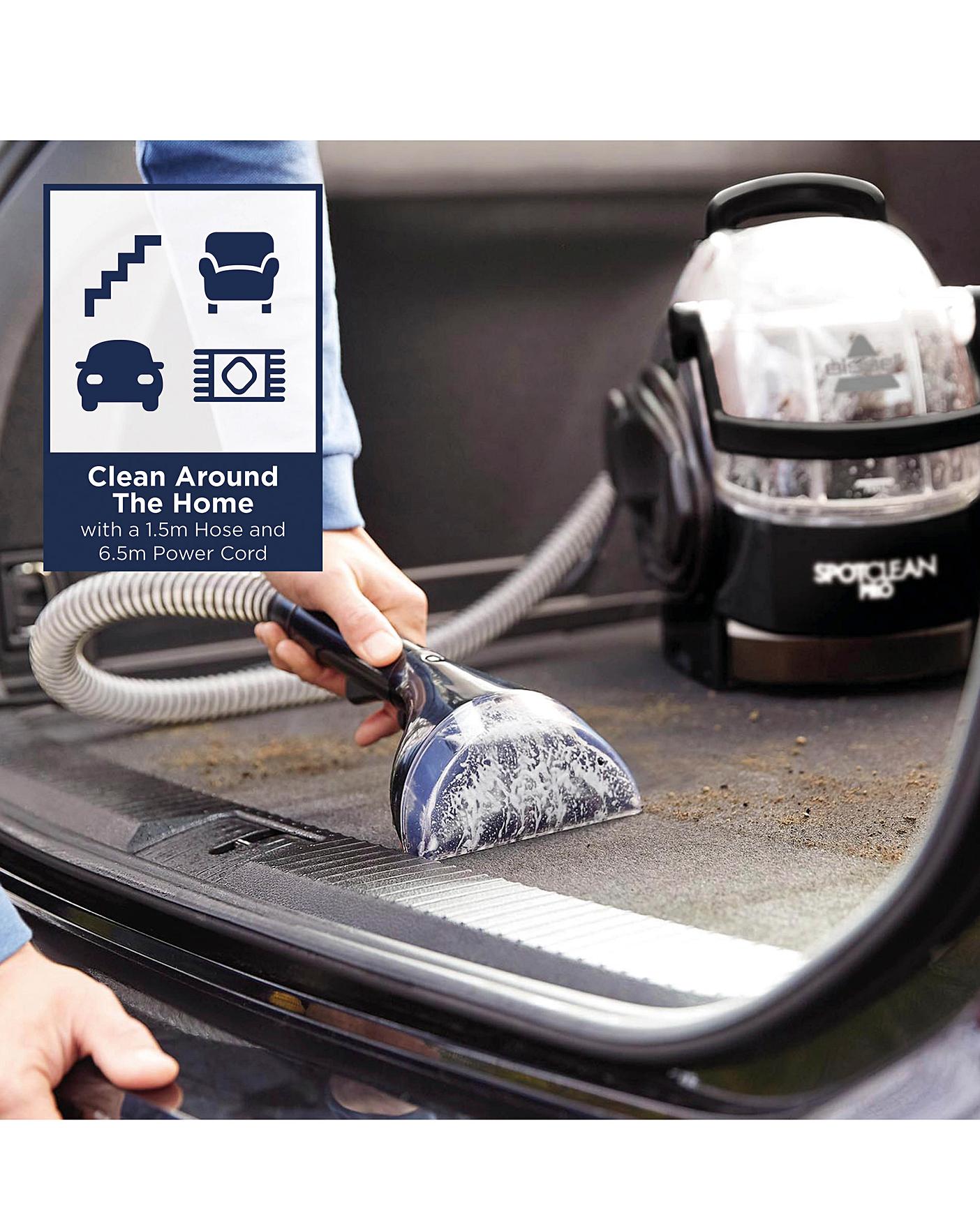 BISSELL Spot Clean Pro 1558E - Cleaning up mess in car 