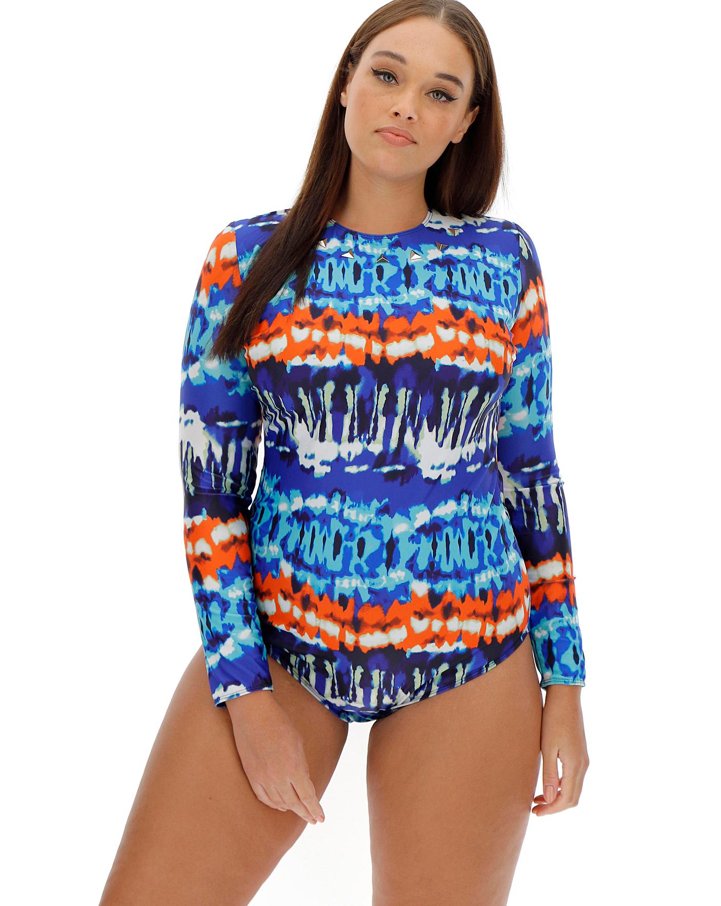 rash vest swimsuit