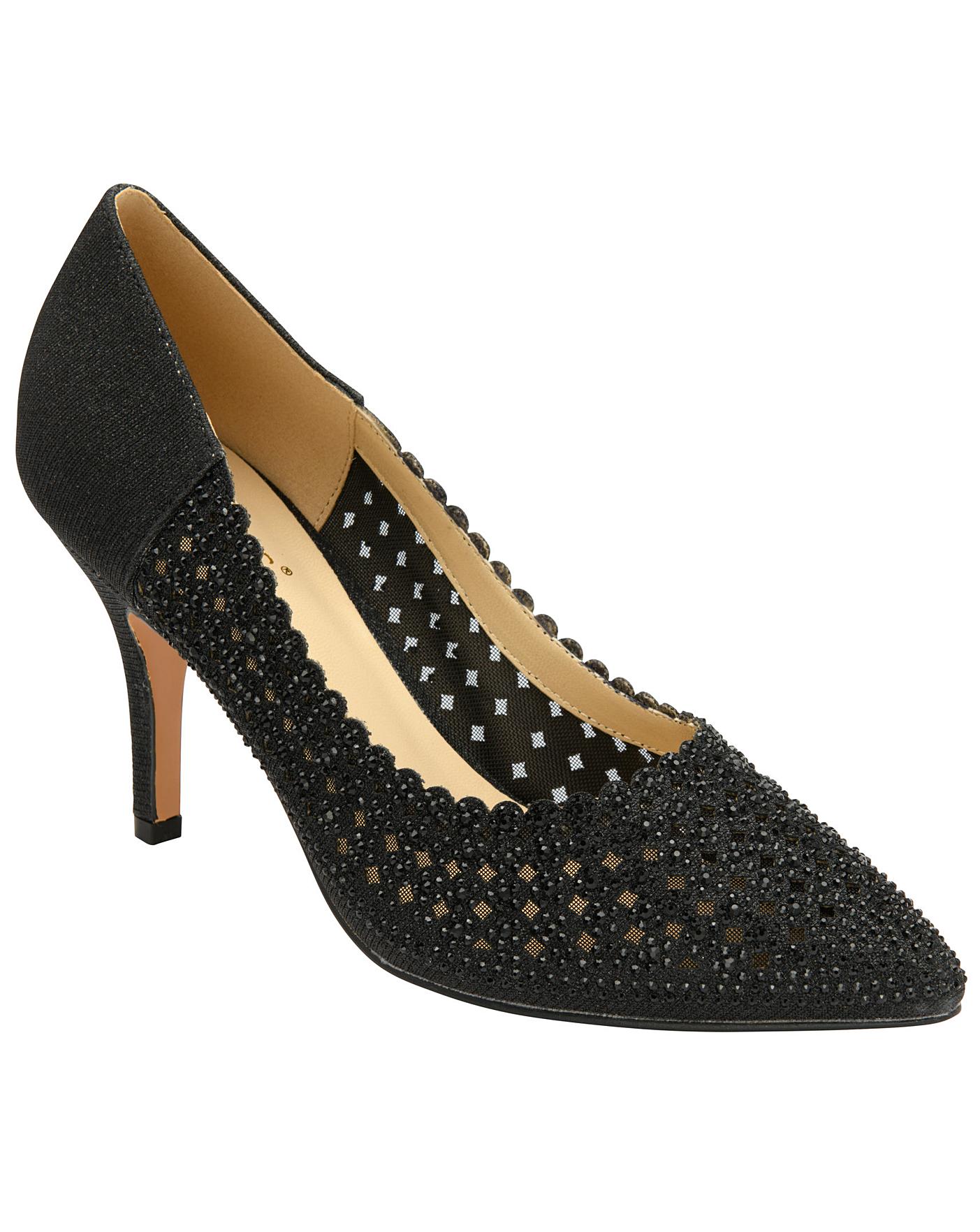 Lotus diamante shoes top