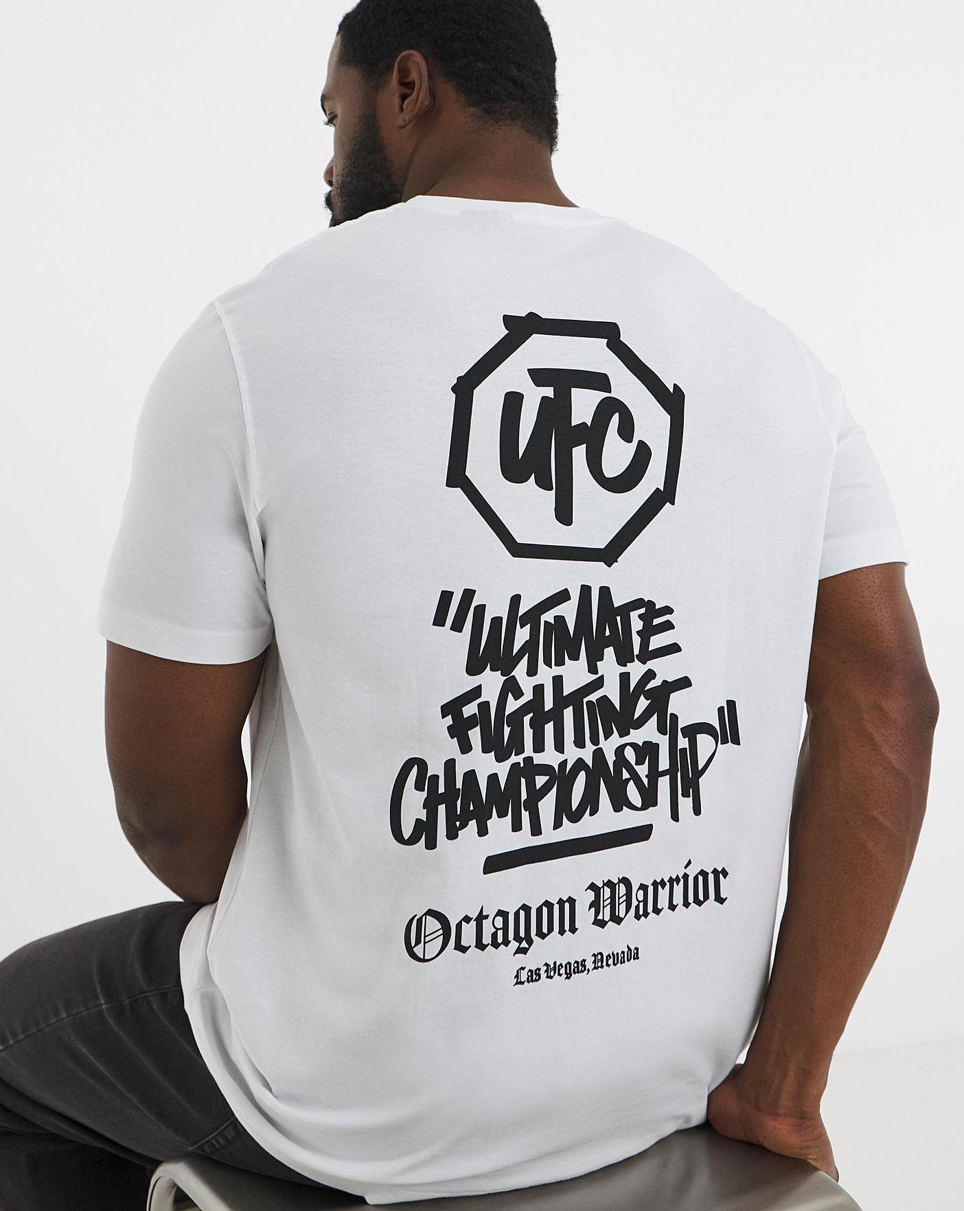 Jack & Jones UFC Back Graphic T-Shirt | Oxendales