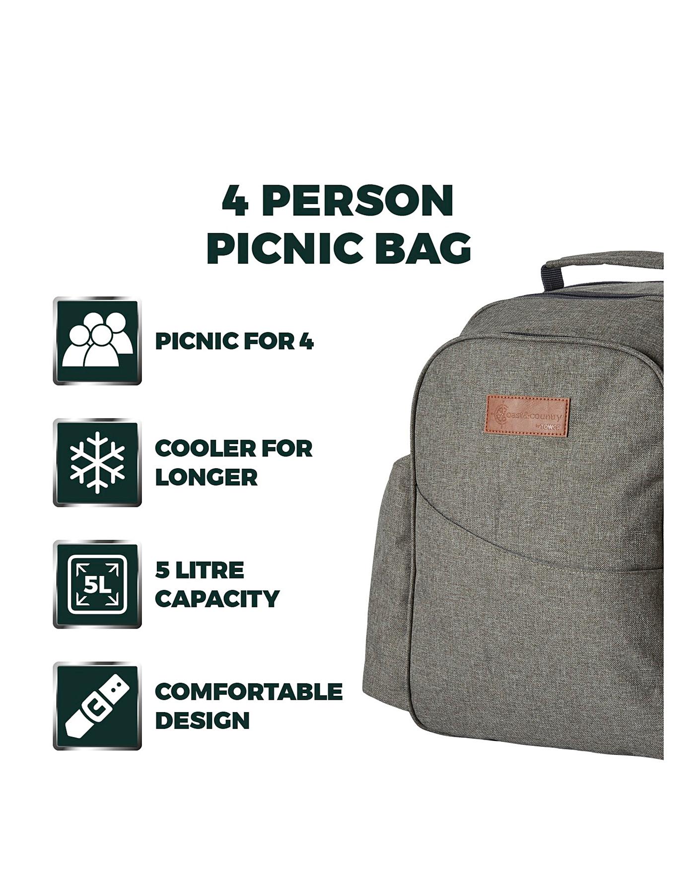 4 person cheap picnic bag