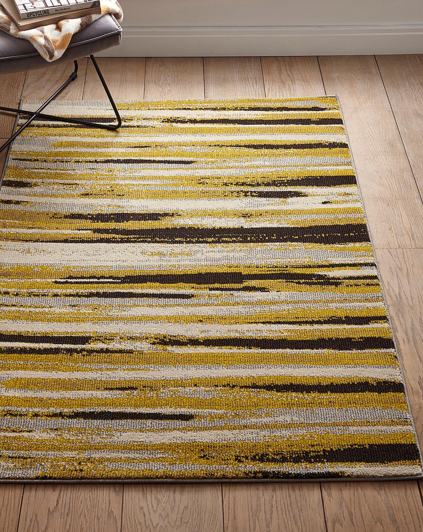 Brushstrokes Design Rug Home Essentials