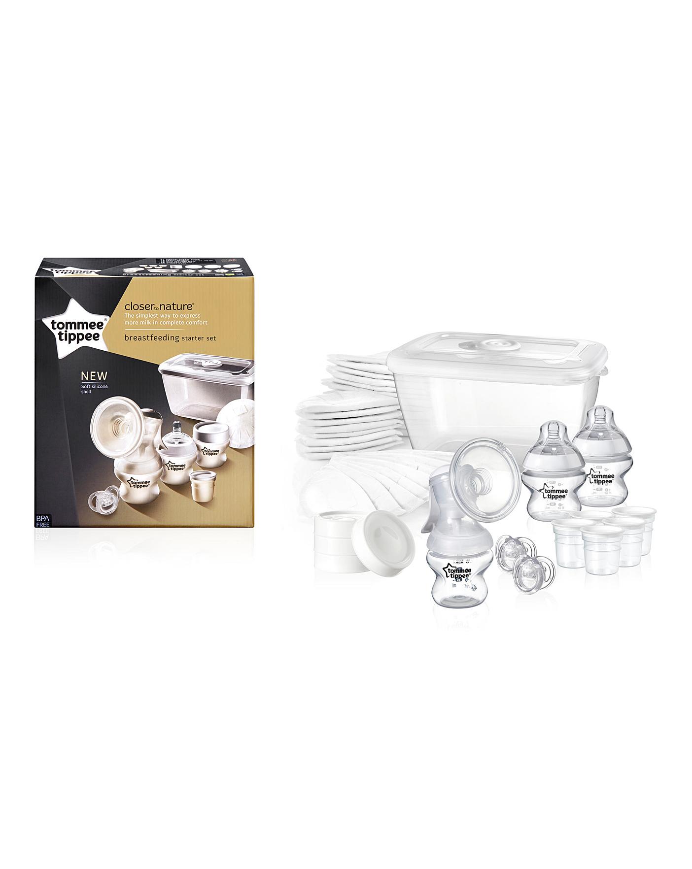 tommee tippee complete breast milk starter set