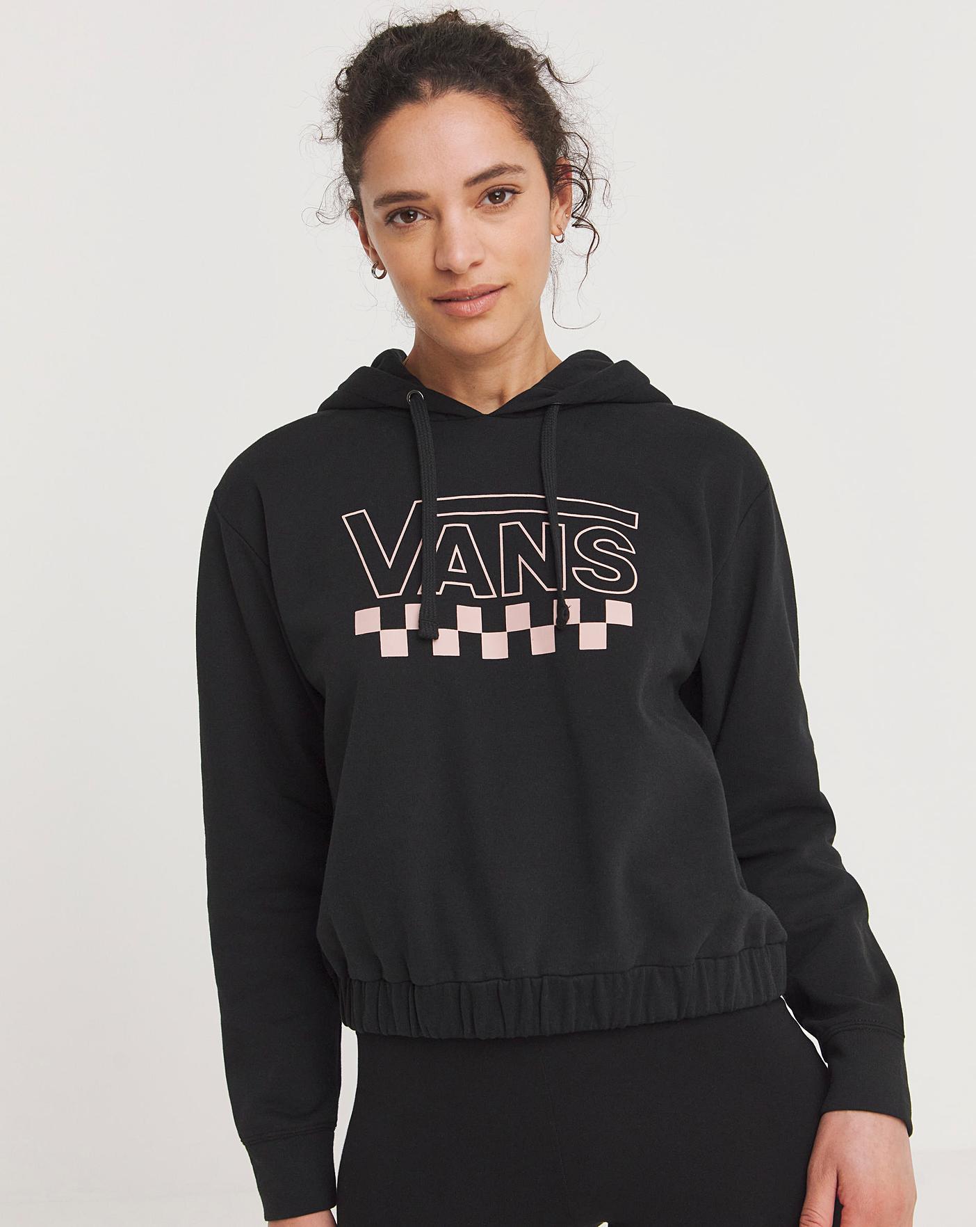 Vans on sale cropped hoodie