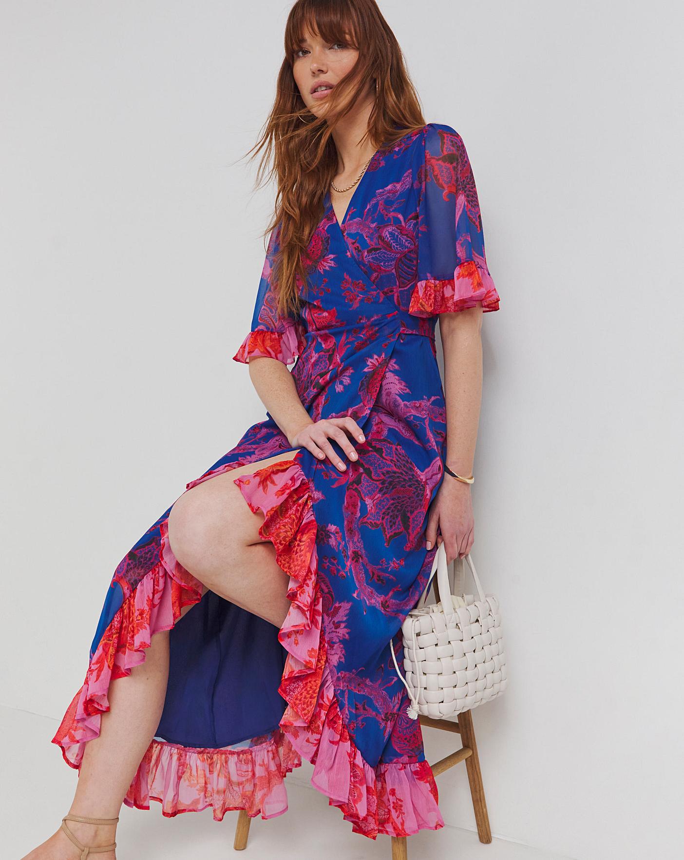 Hope Ivy Stephanie Wrap Dress Simply Be