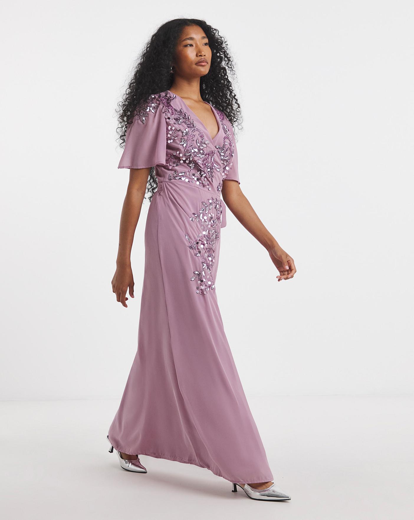 Embellished Dresses Maya Curve Maxi Dress Maya Curve Embellished Maxi Dress  Simply Be