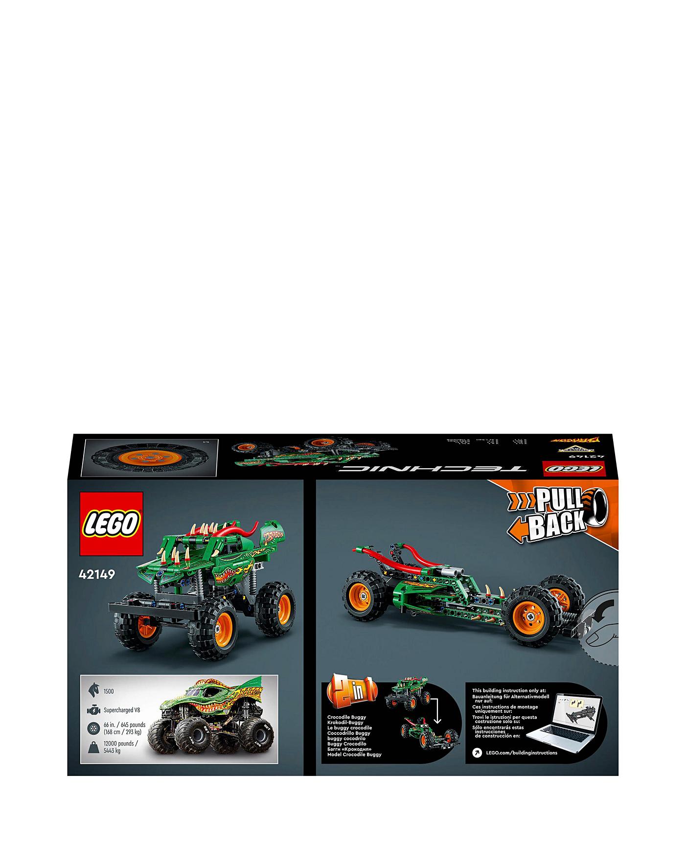 LEGO Technic Monster Jam Pull-Back Racers Review