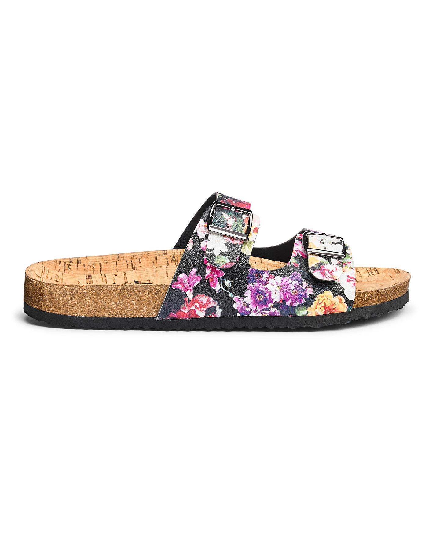 cute footbed sandals