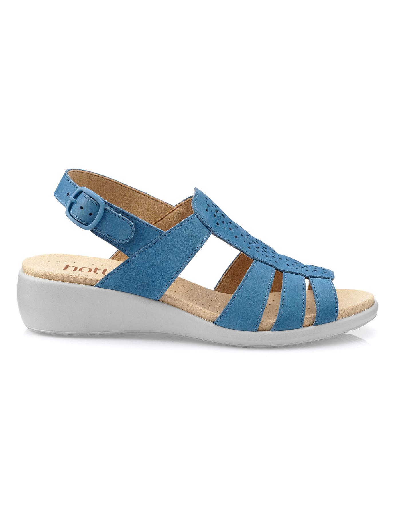 Hotter Athens Sandals Standard Fit | Crazy Clearance