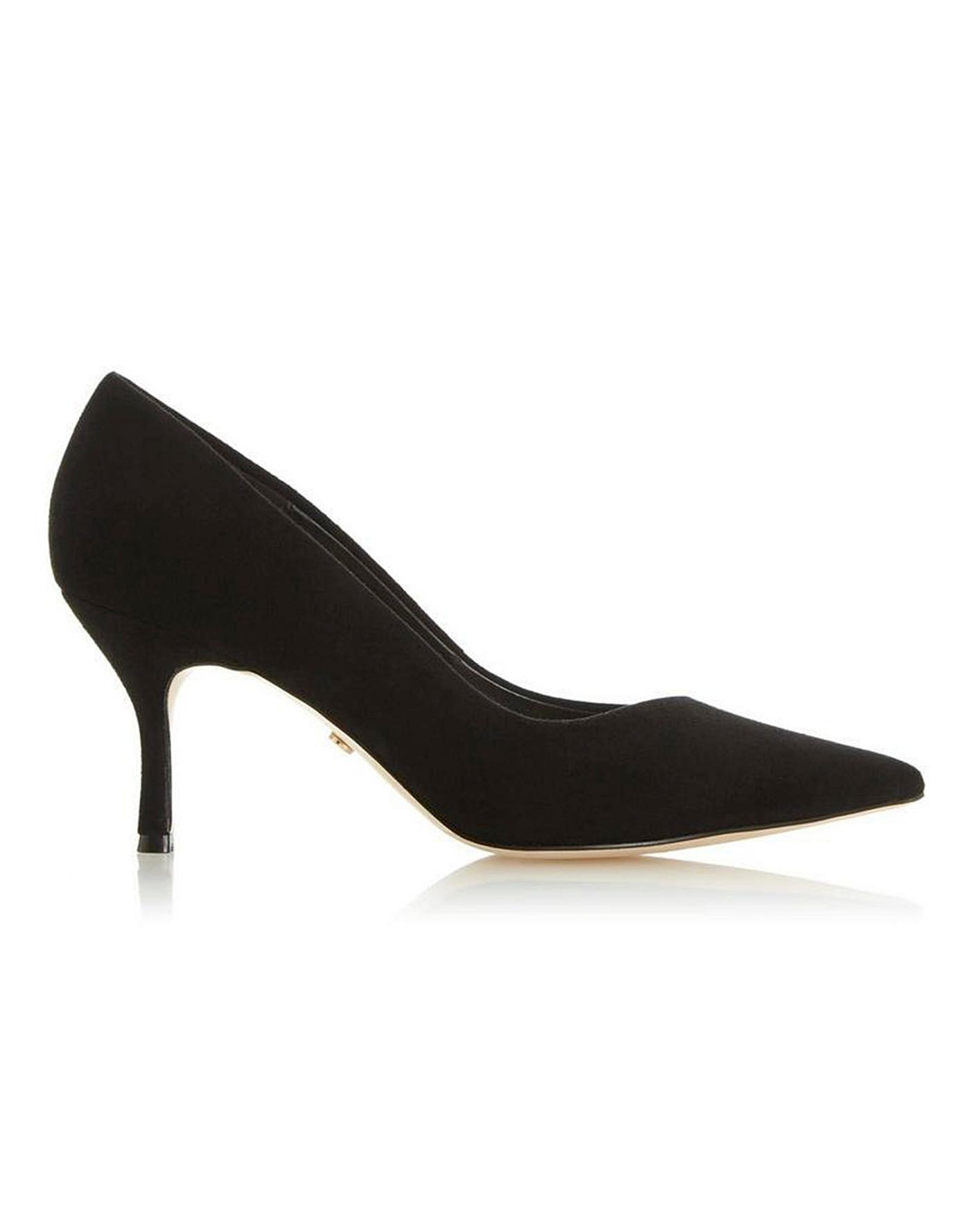 Dune Andes Court Shoes Wide Fit | Simply Be