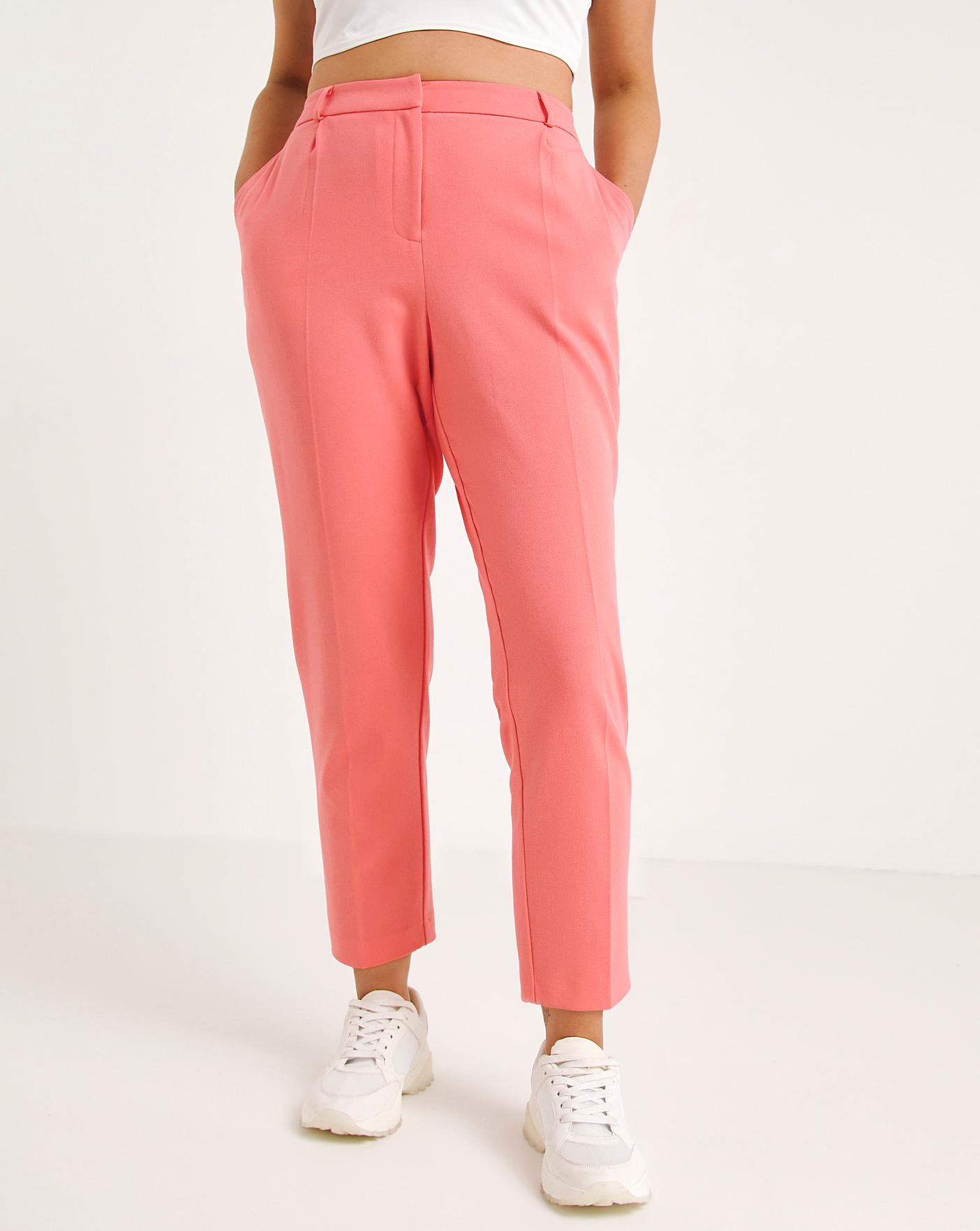 Violet Organic Cotton Pencil Pants